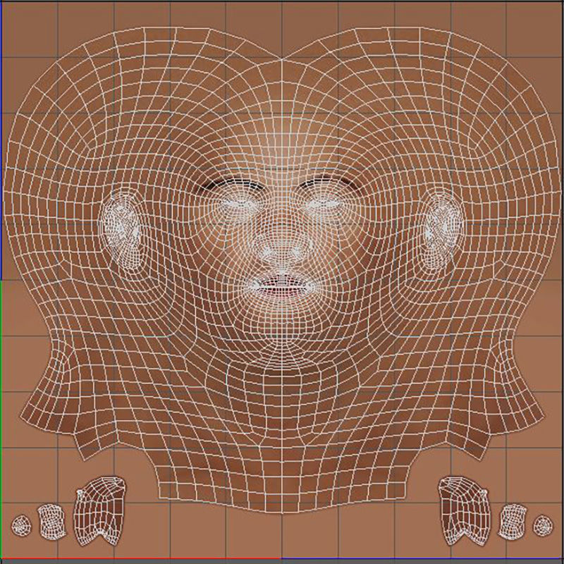 Keanu Reeves Character 3D Model Low-poly 3D model_15