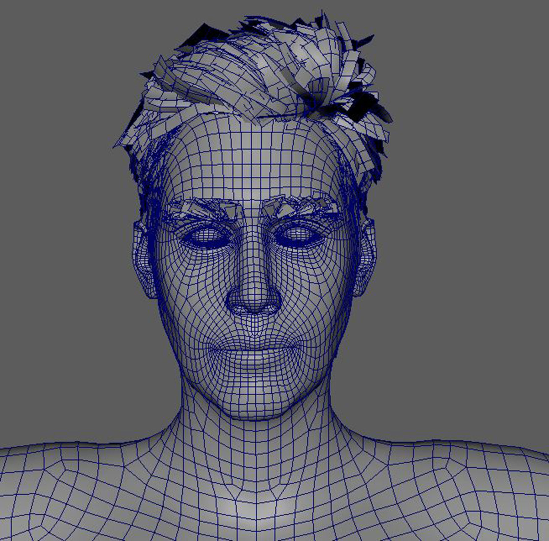 Keanu Reeves Character 3D Model Low-poly 3D model_16