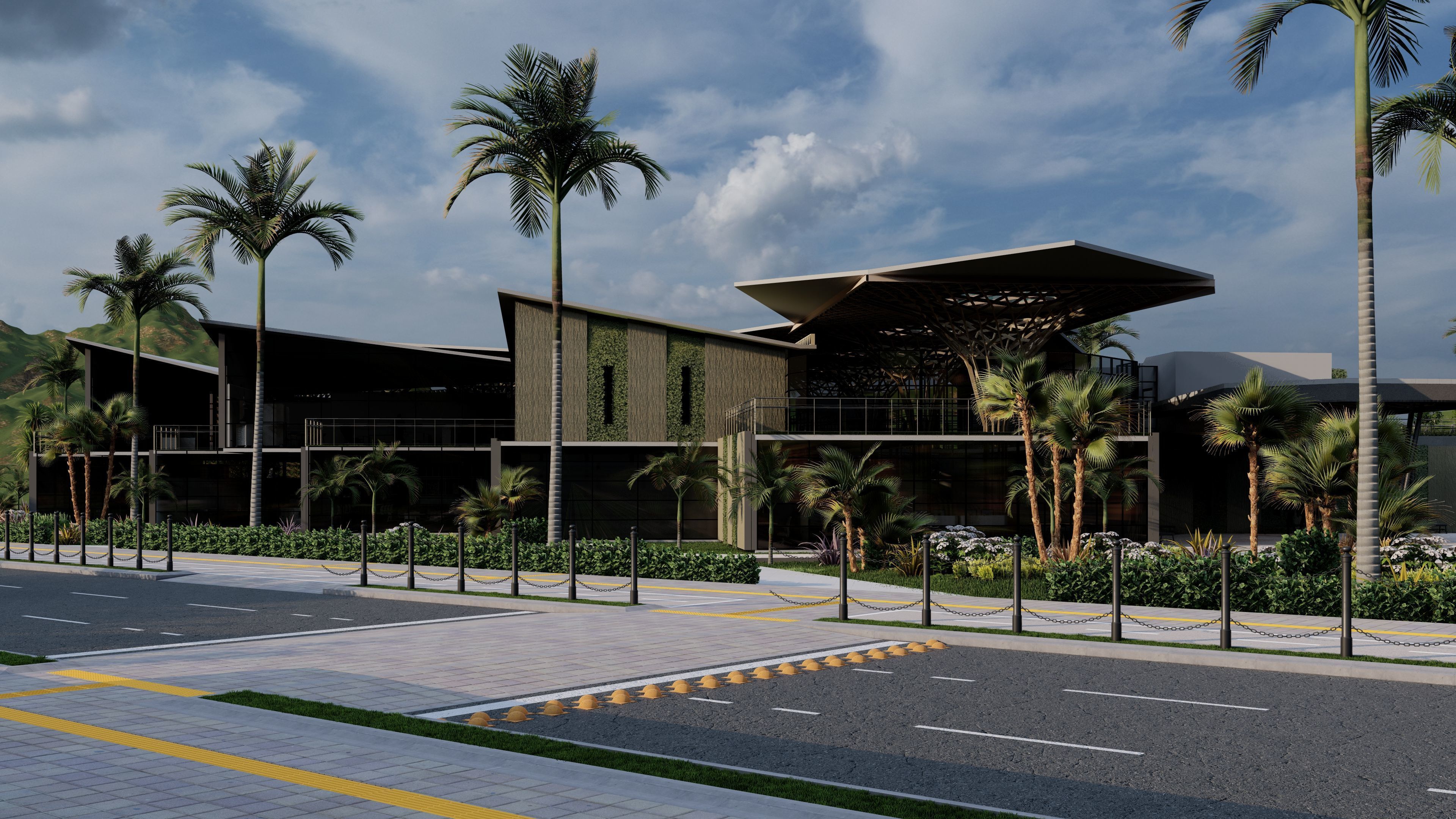 Educational Center for Fine Arts - Revit Model - Renders-Lumion 3D model_8