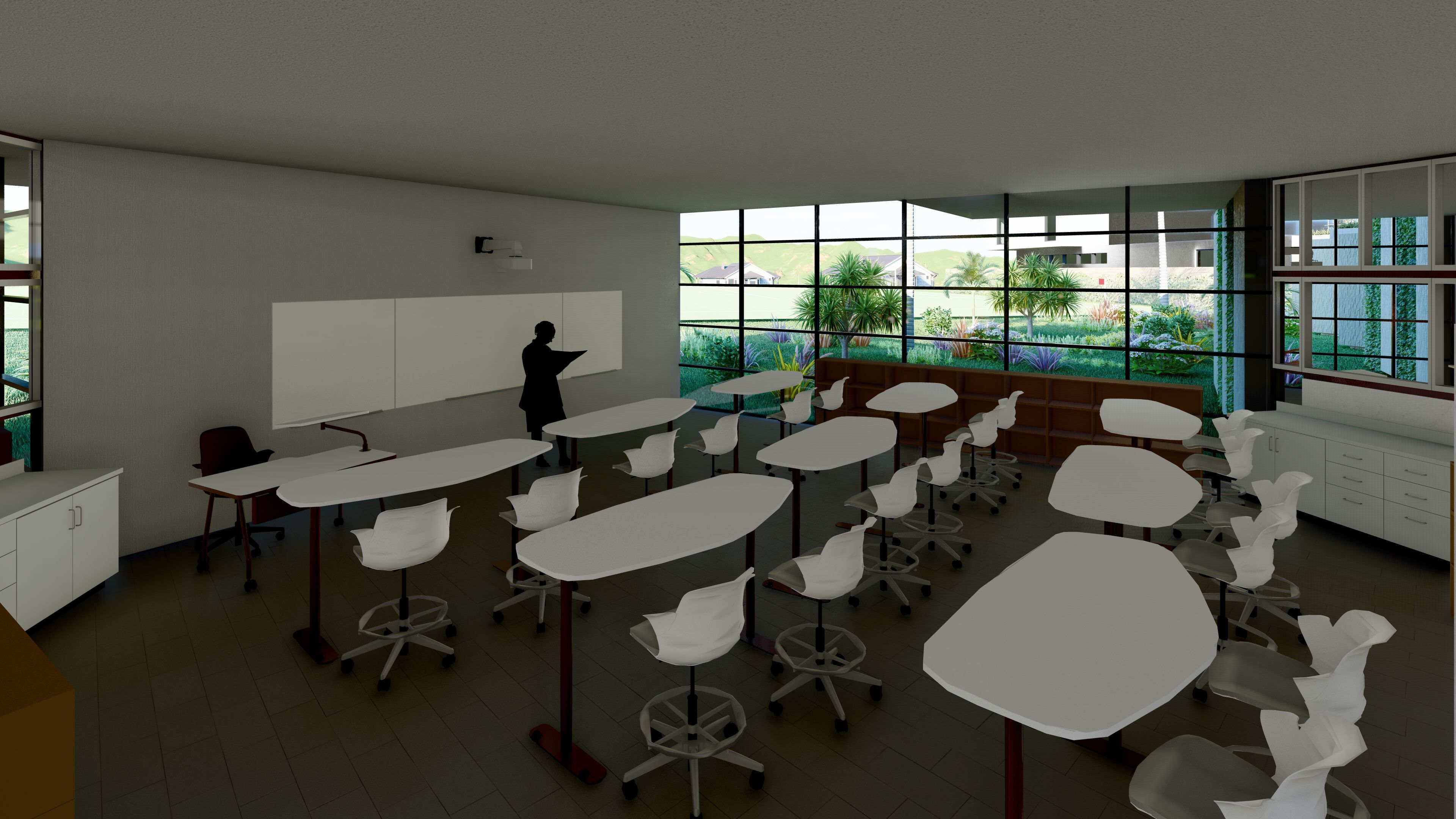 Educational Center for Fine Arts - Revit Model - Renders-Lumion 3D model_9