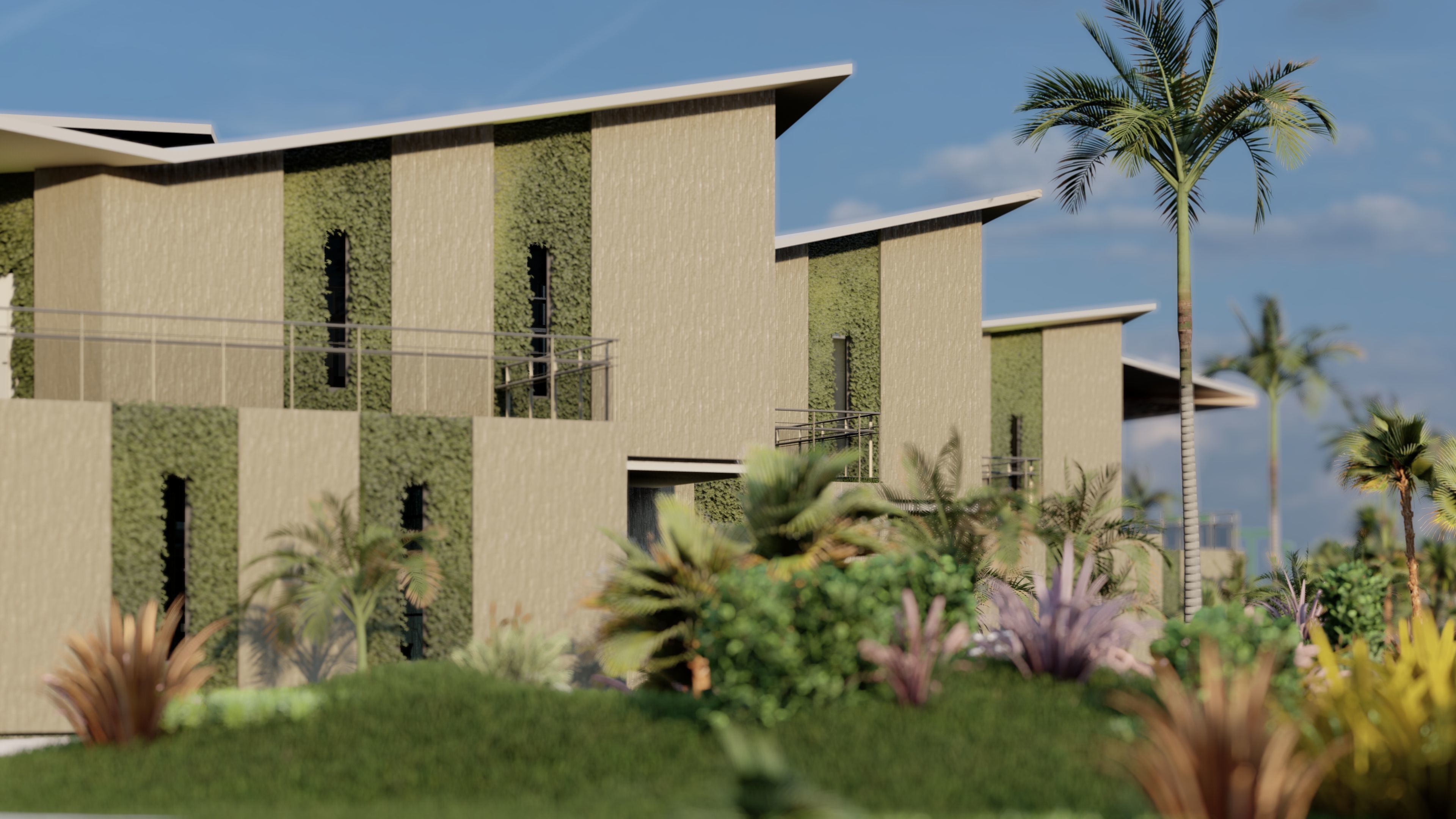 Educational Center for Fine Arts - Revit Model - Renders-Lumion 3D model_1