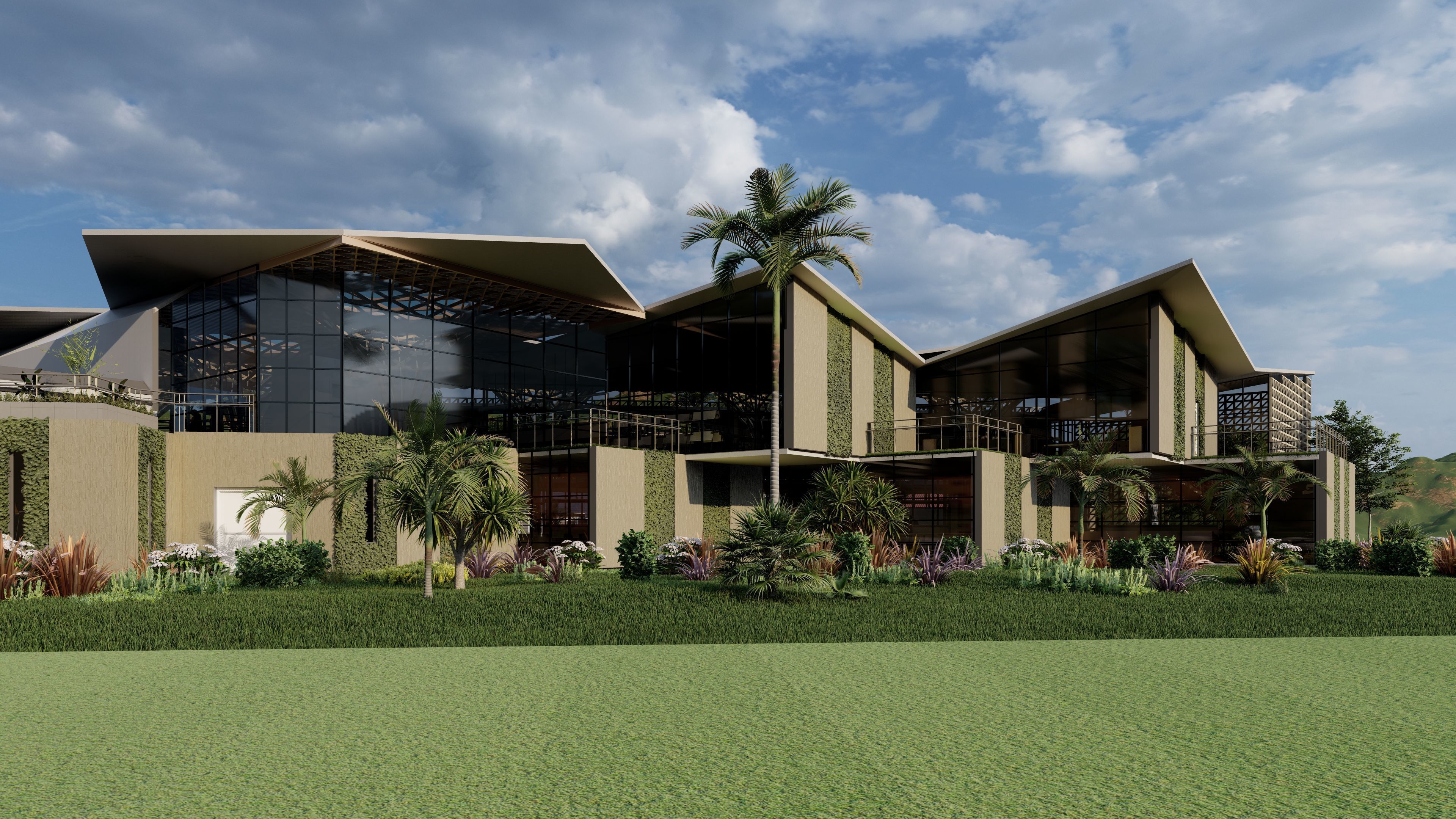 Educational Center for Fine Arts - Revit Model - Renders-Lumion 3D model_18