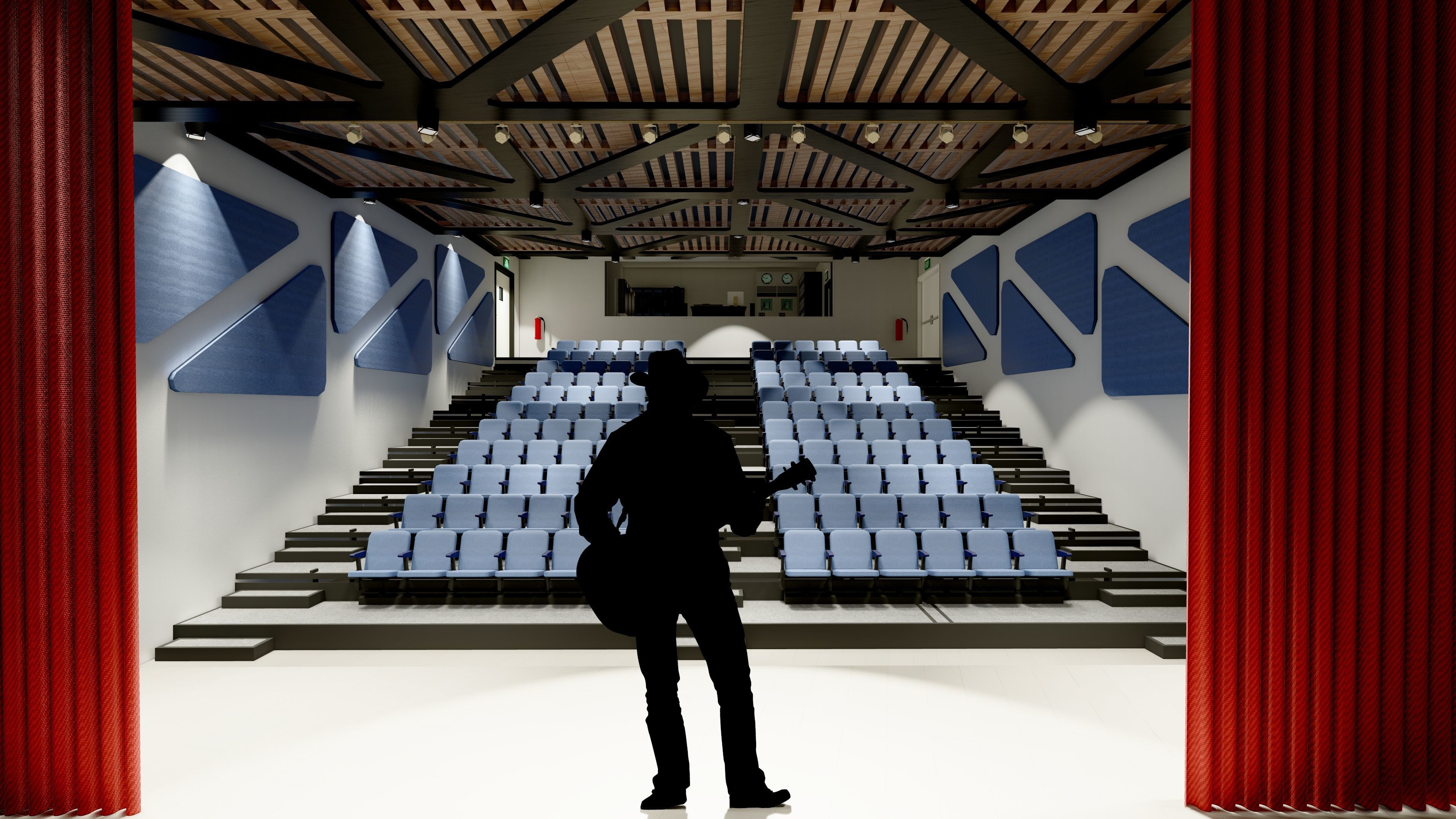 Educational Center for Fine Arts - Revit Model - Renders-Lumion 3D model_13