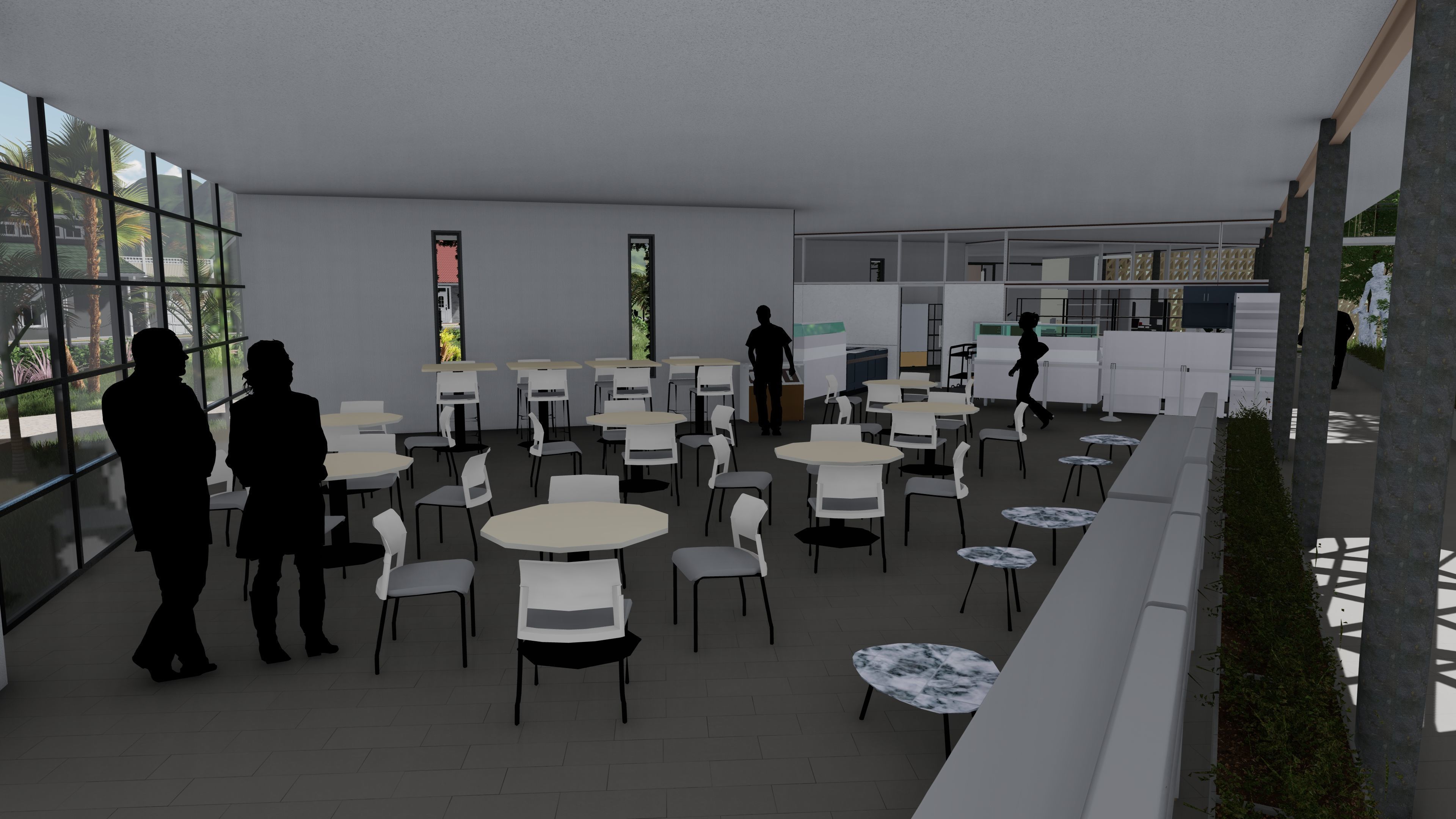 Educational Center for Fine Arts - Revit Model - Renders-Lumion 3D model_12