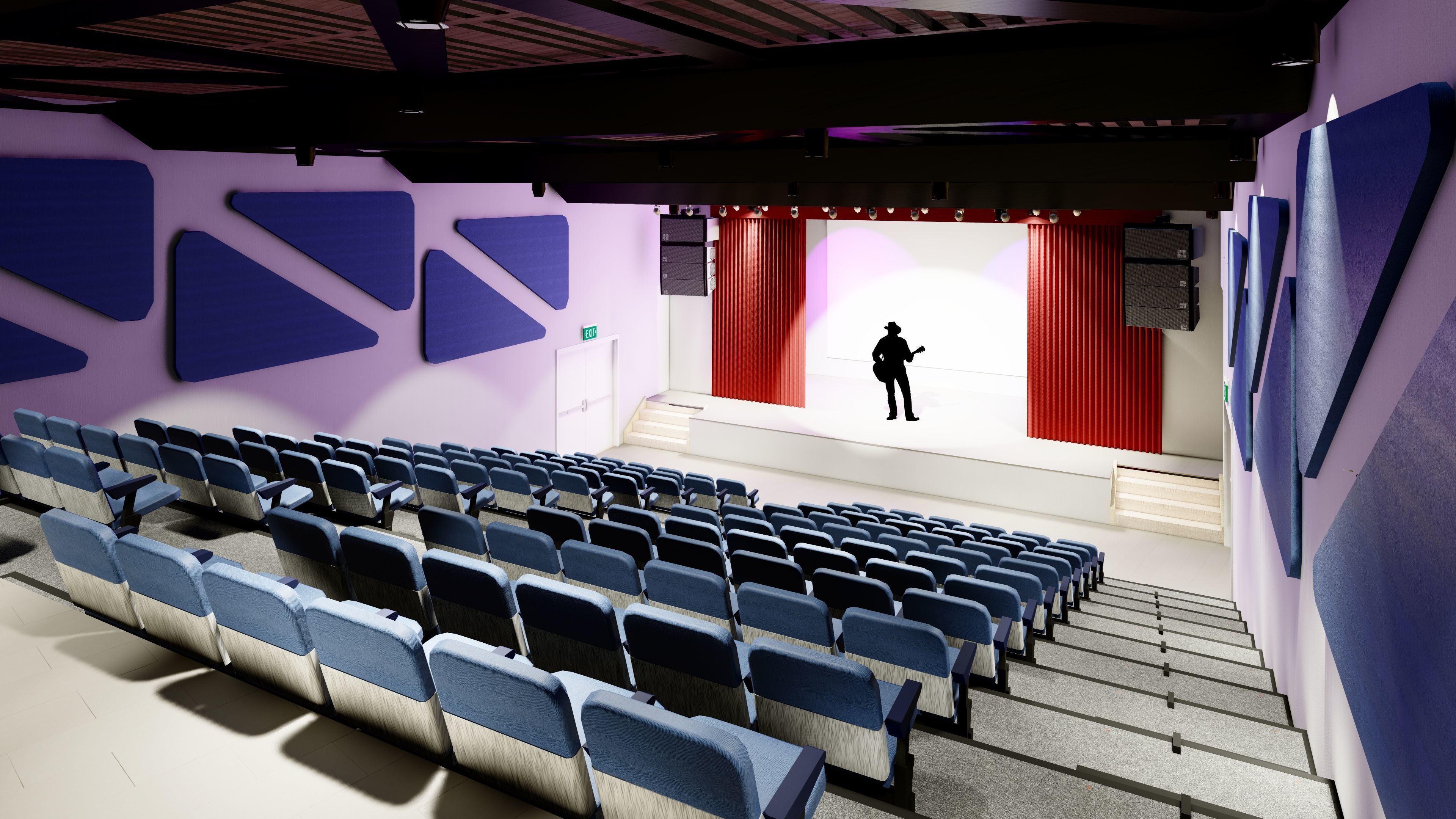 Educational Center for Fine Arts - Revit Model - Renders-Lumion 3D model_20