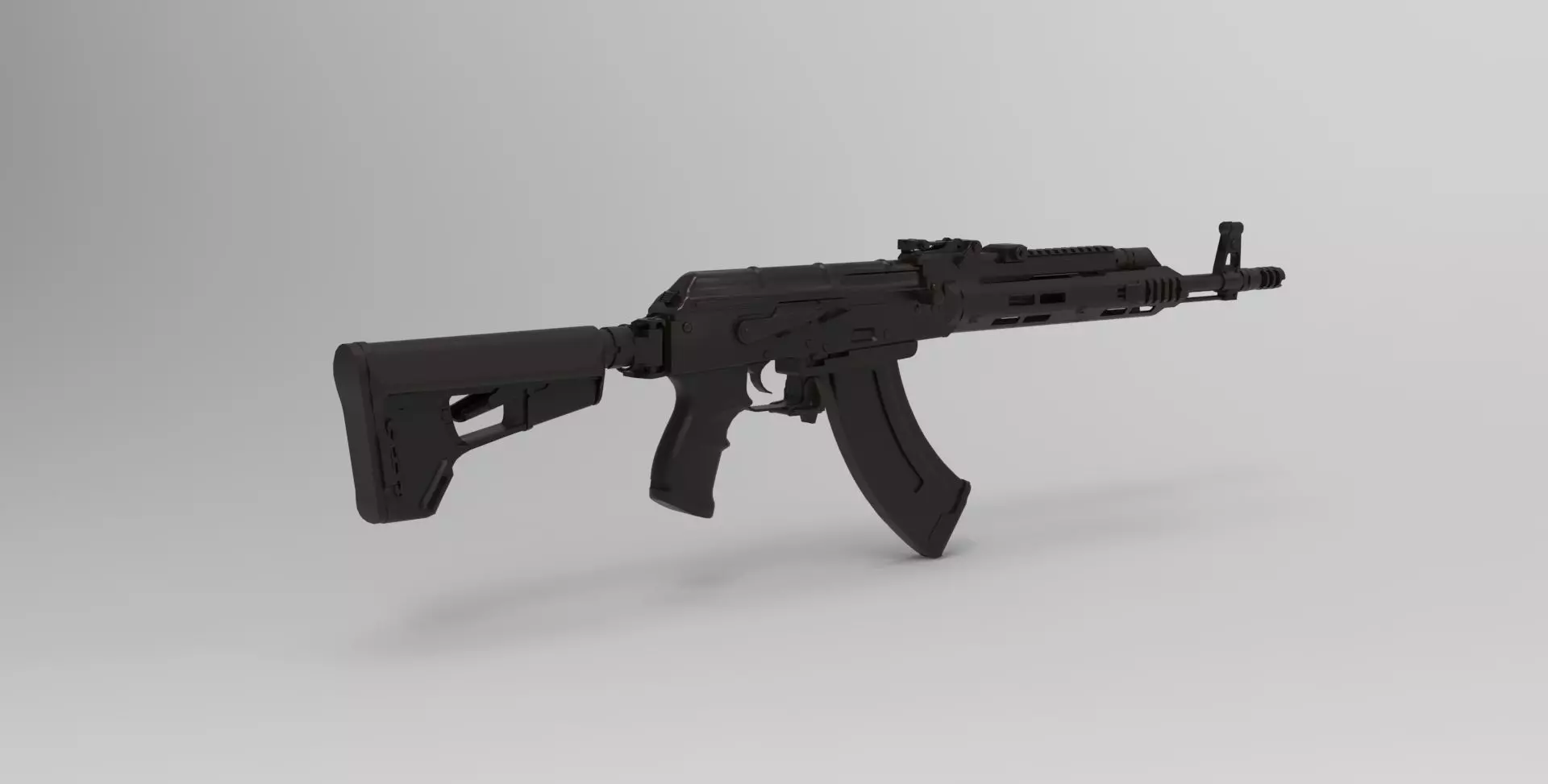 AK-19 Assault rifle 3D model