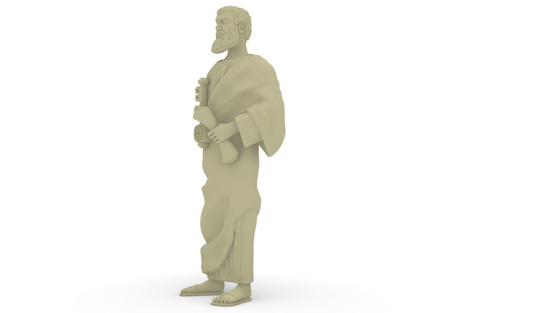 Saint petrus peter 3D print model_2