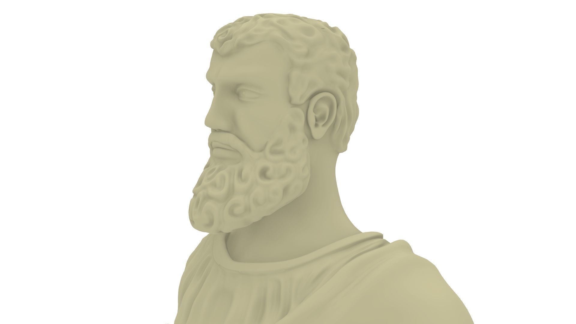 Saint petrus peter 3D print model_3