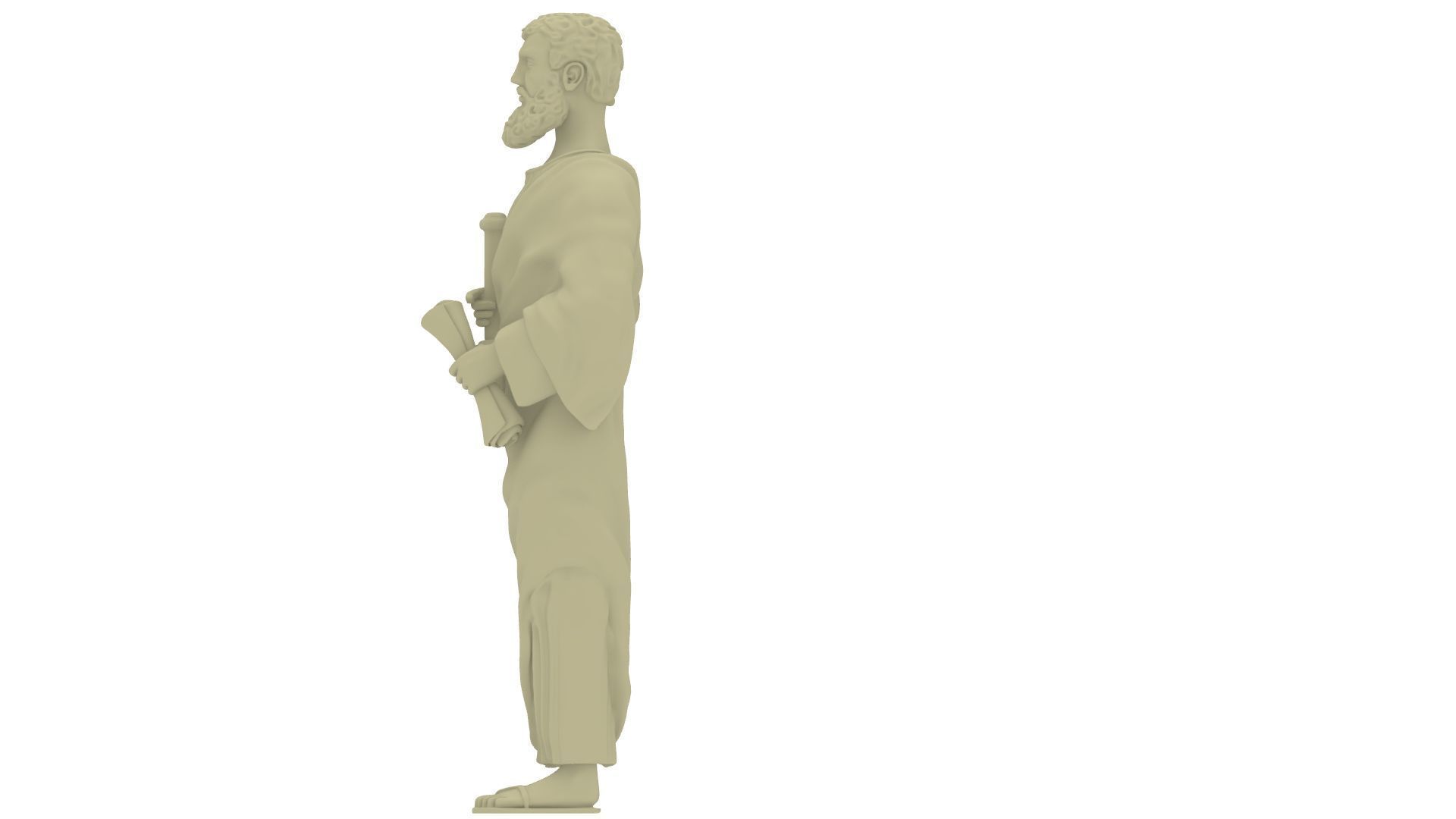 Saint petrus peter 3D print model_1