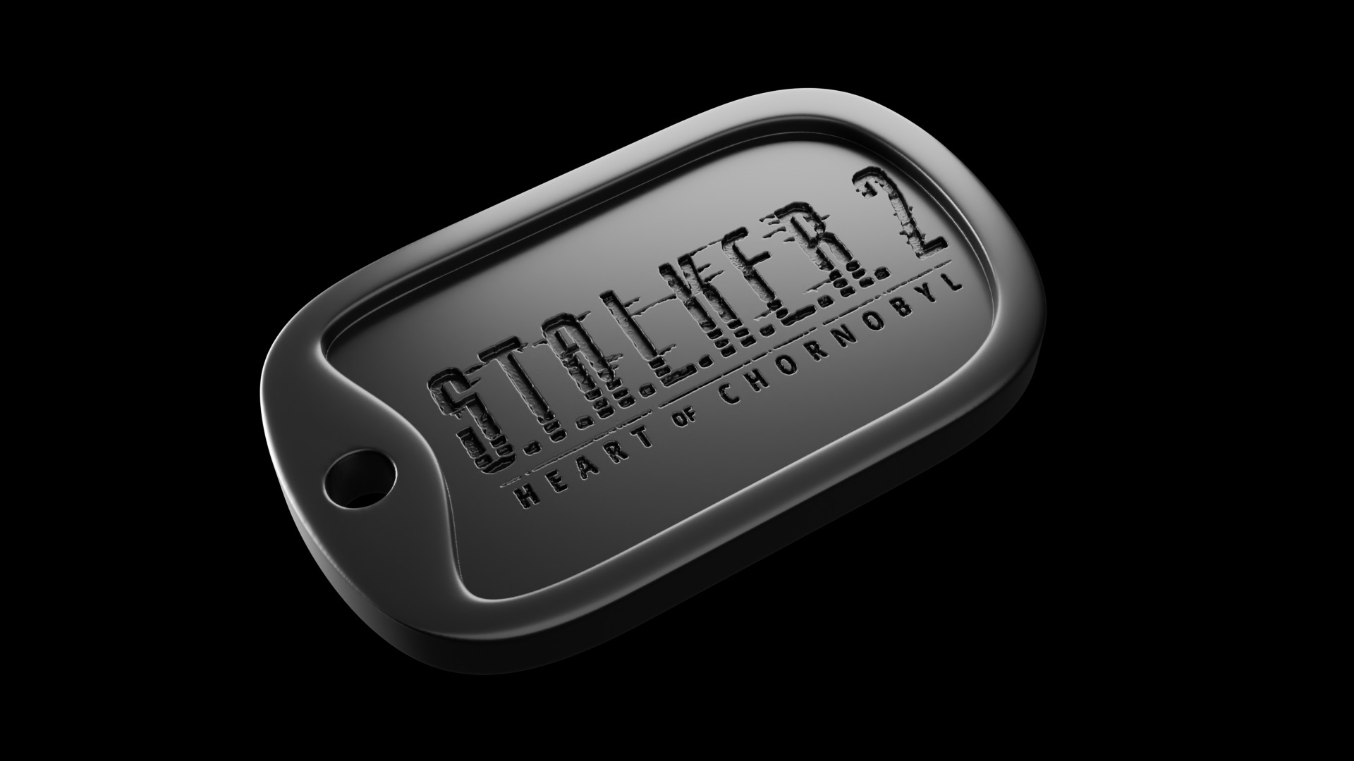 Stalker 2 pendant 3D print model_2