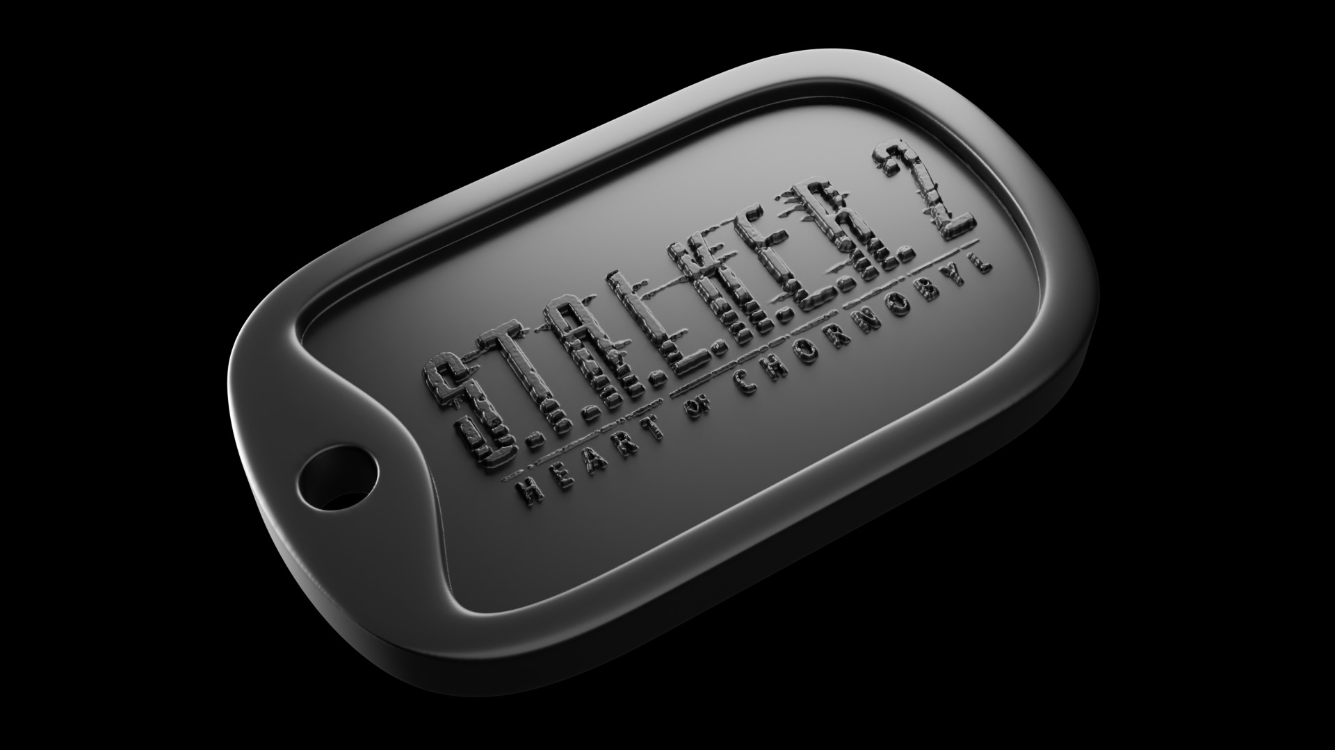 Stalker 2 pendant 3D print model_3