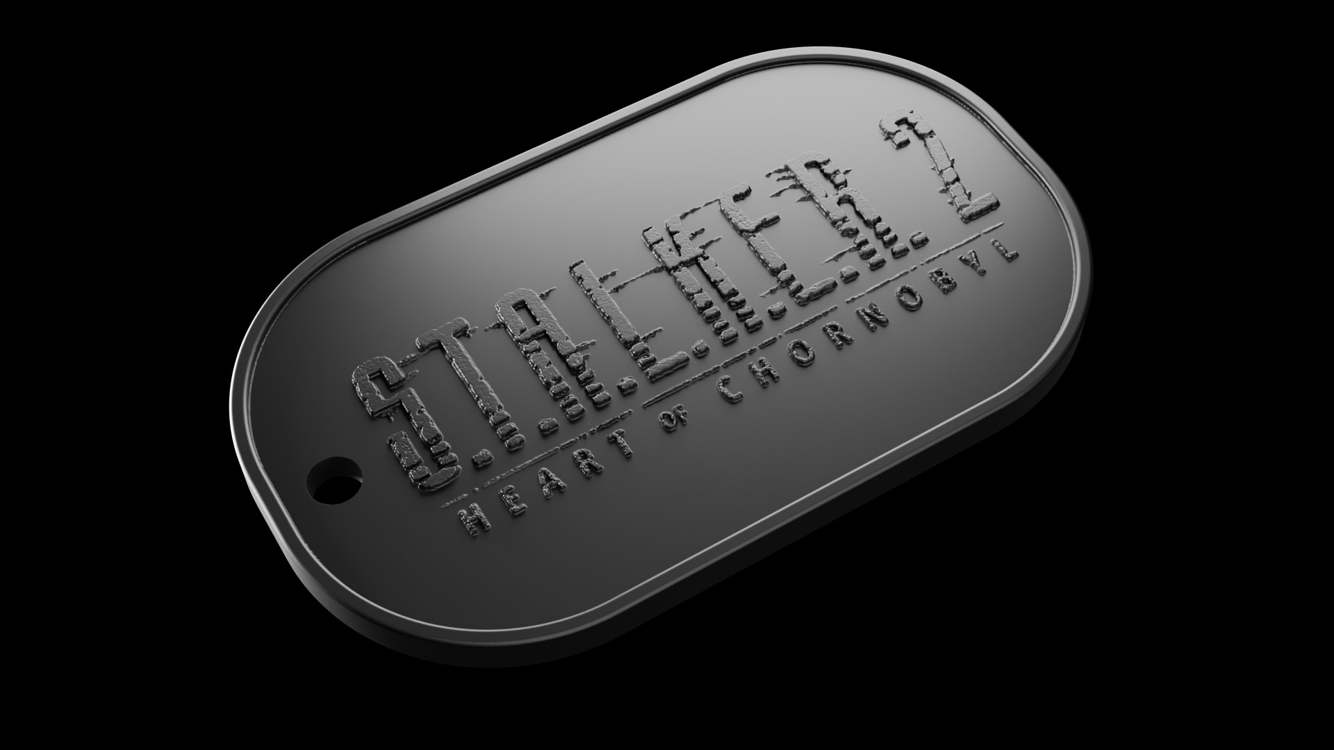 Stalker 2 pendant 3D print model_1