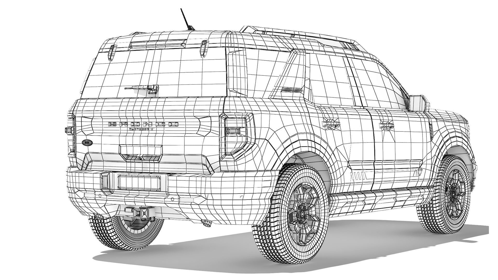 Bronco Sport First Edition 2021 3D model_9
