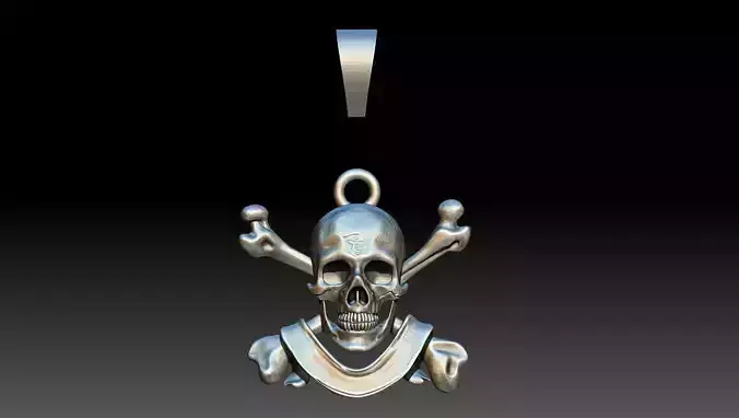 skull pendant 