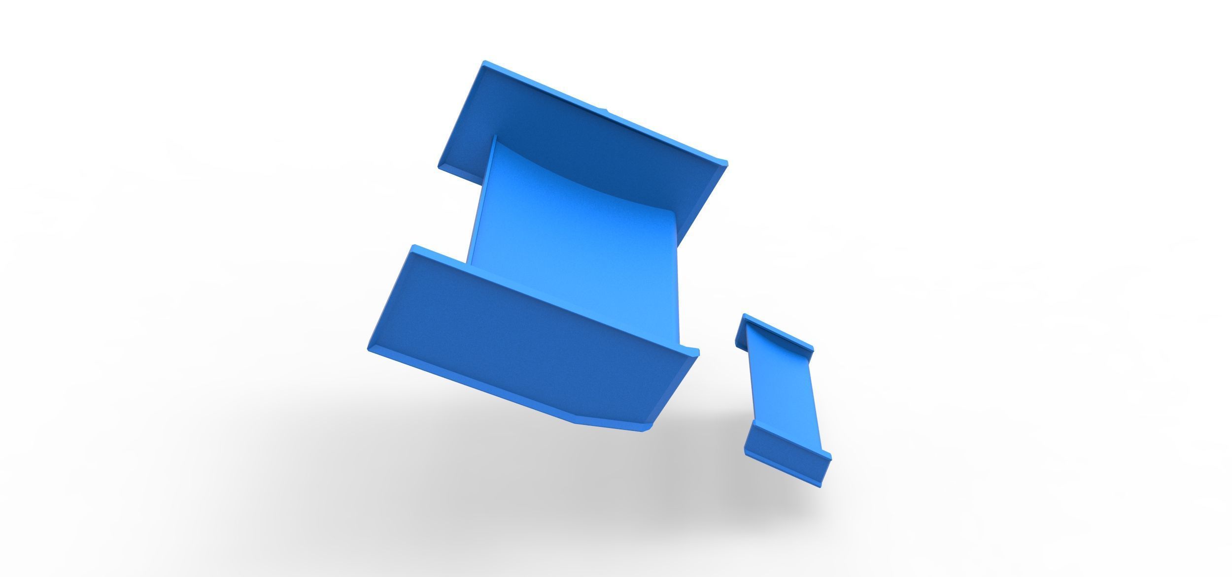 Wings of 600 Micro sprint car Scale 1 to 25 3D print model_12