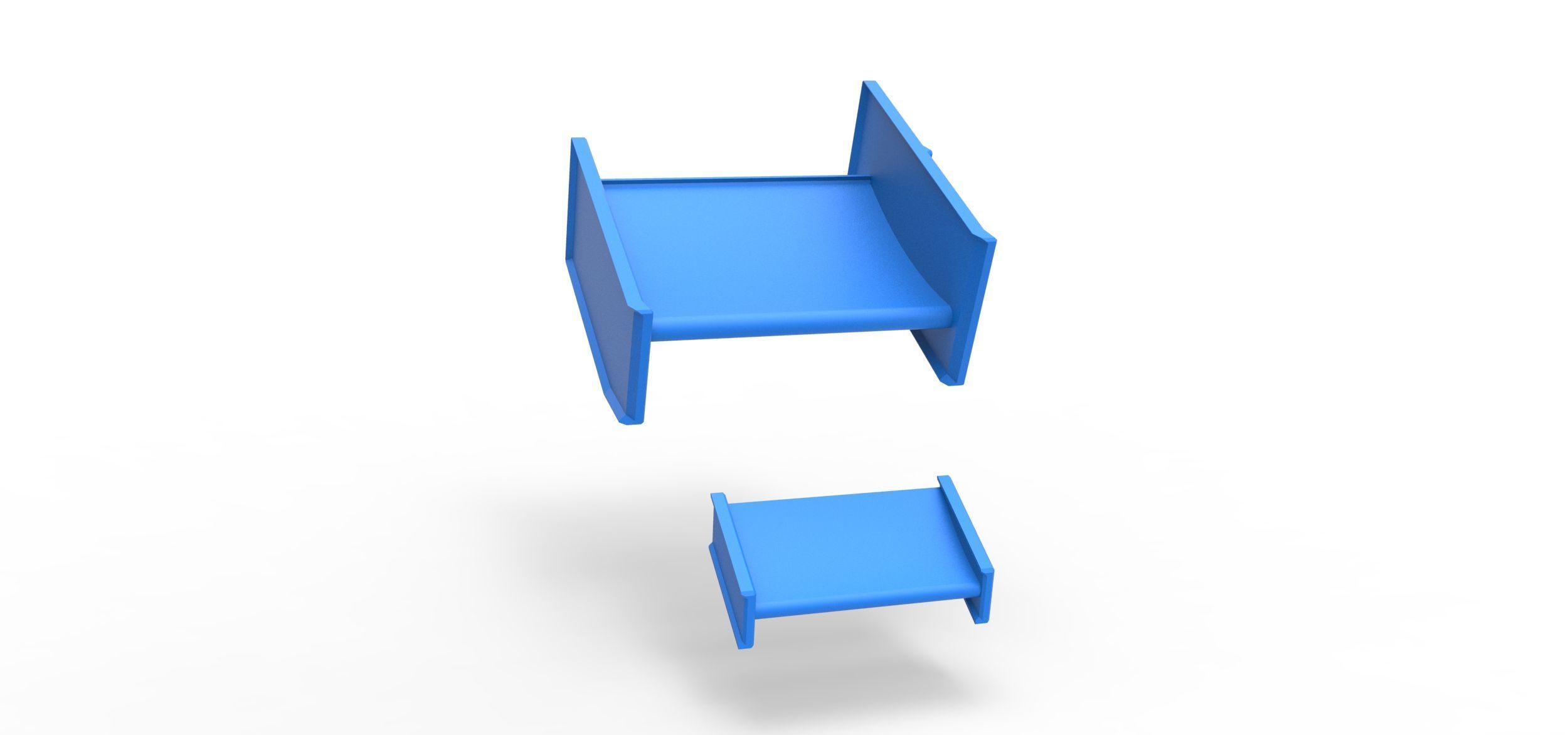 Wings of 600 Micro sprint car Scale 1 to 25 3D print model_14