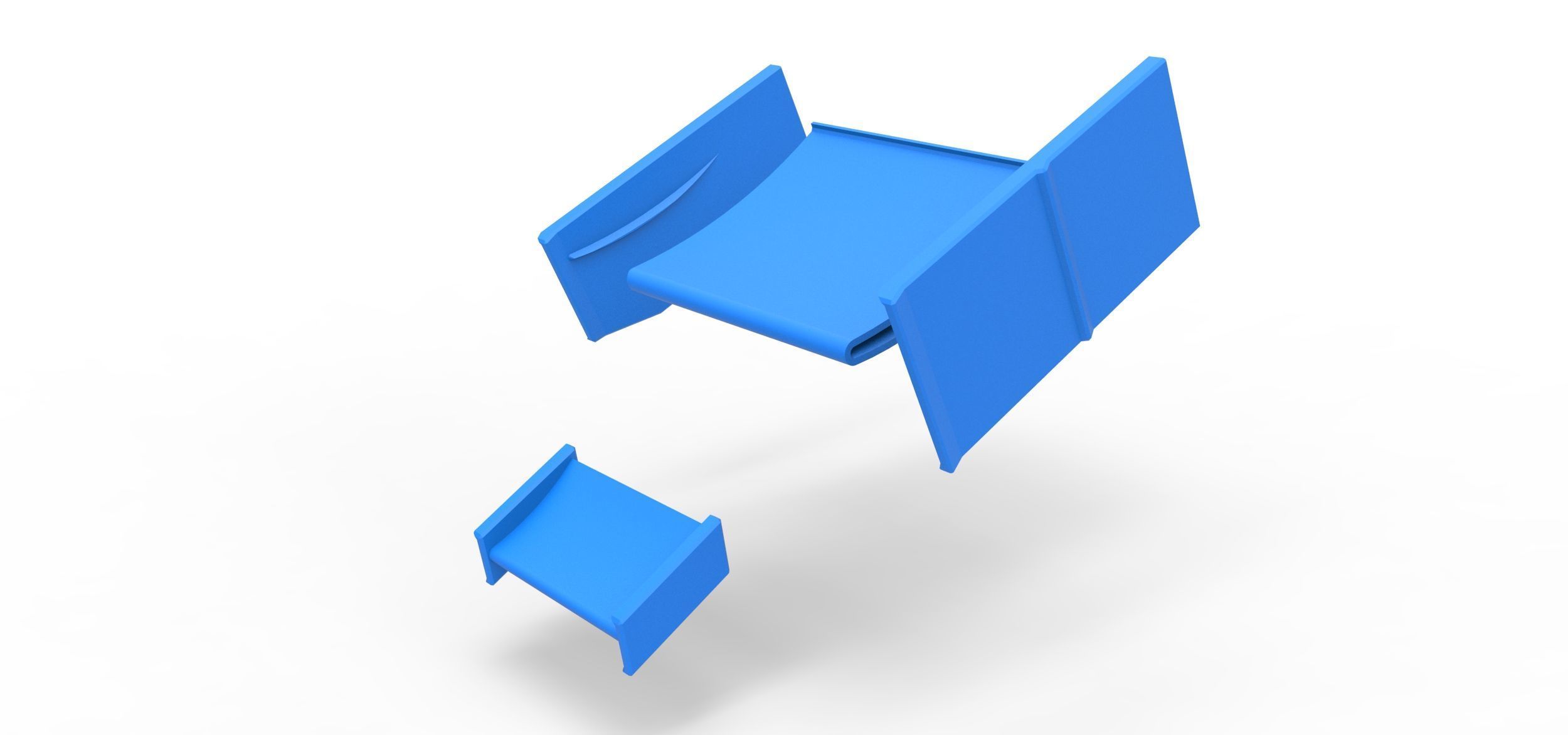 Wings of 600 Micro sprint car Scale 1 to 25 3D print model_16