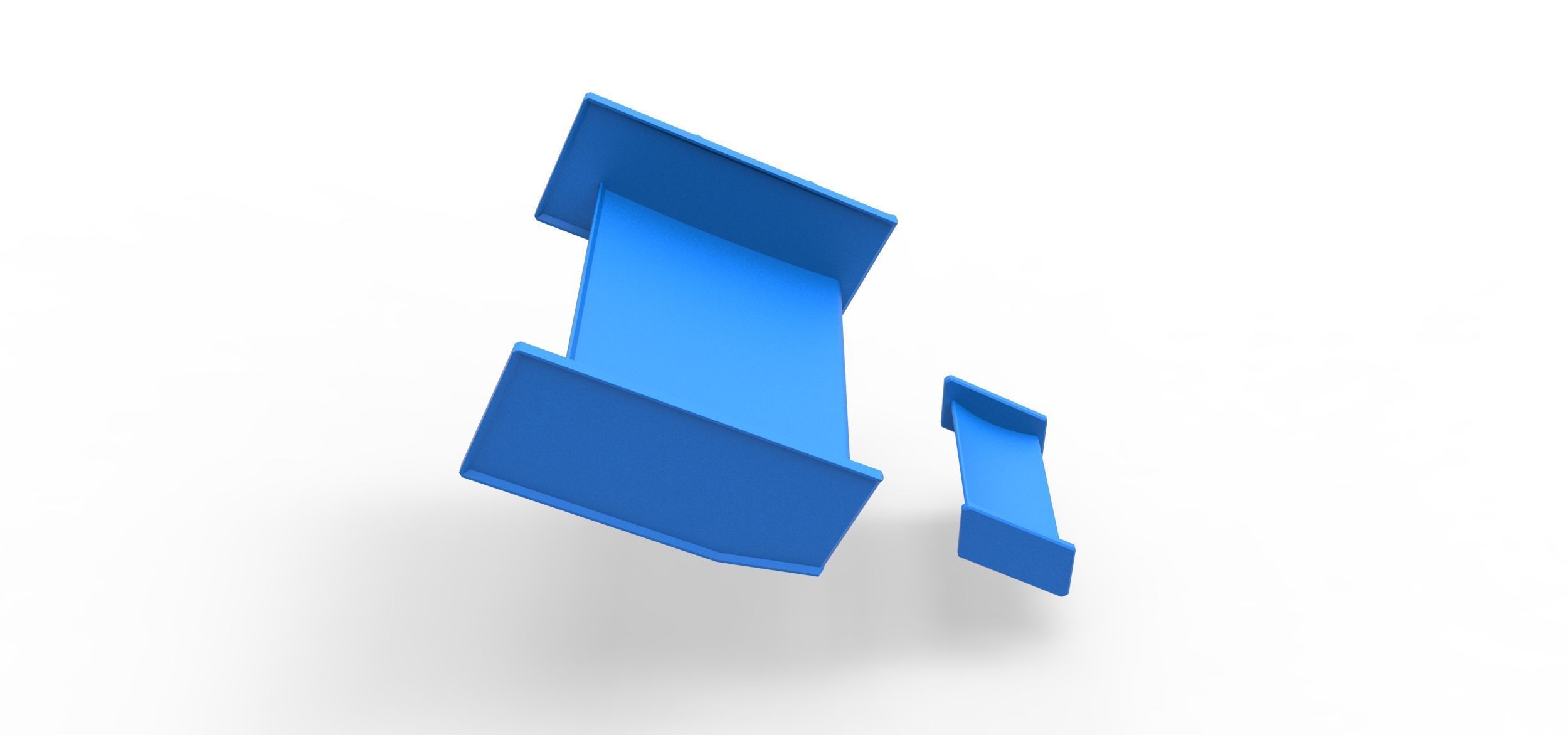 Wings of Sprint car Scale 1 to 25 3D print model_12