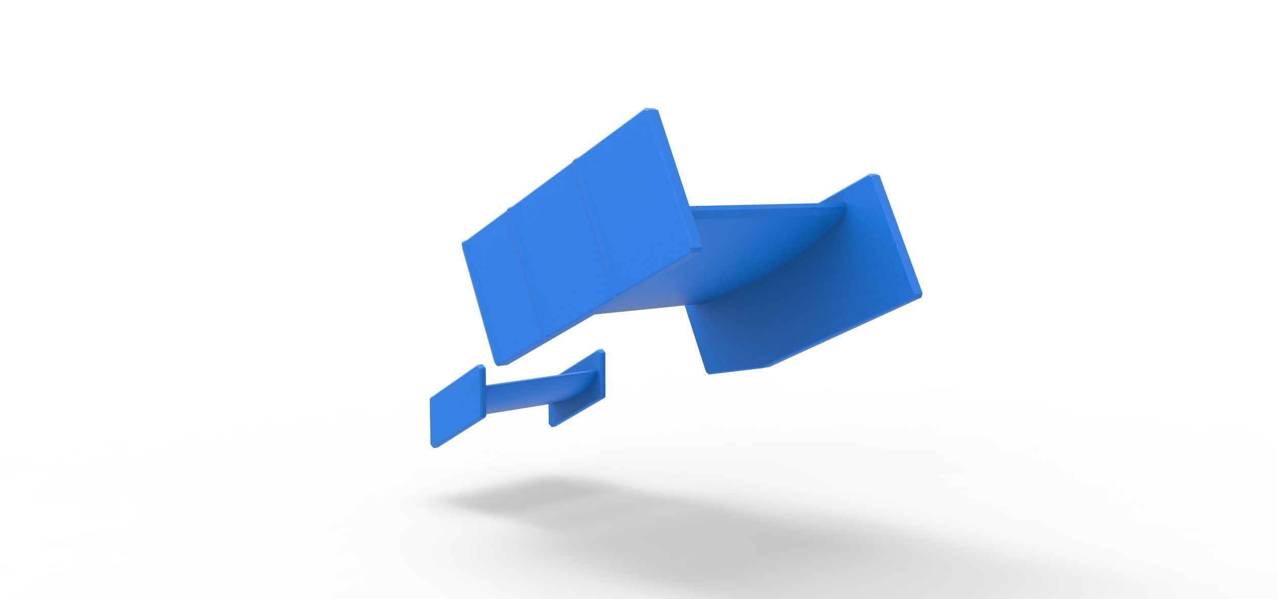 Wings of Sprint car Scale 1 to 25 3D print model_7