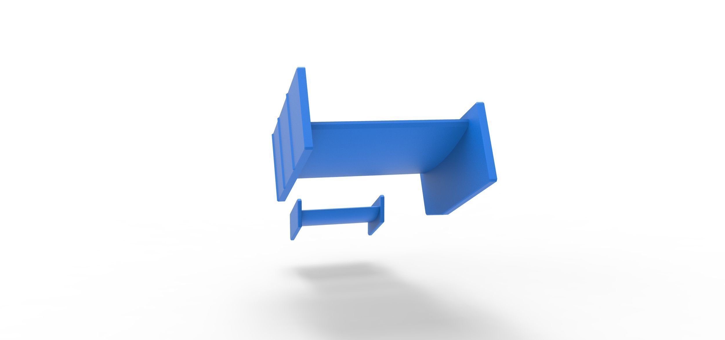 Wings of Sprint car Scale 1 to 25 3D print model_8