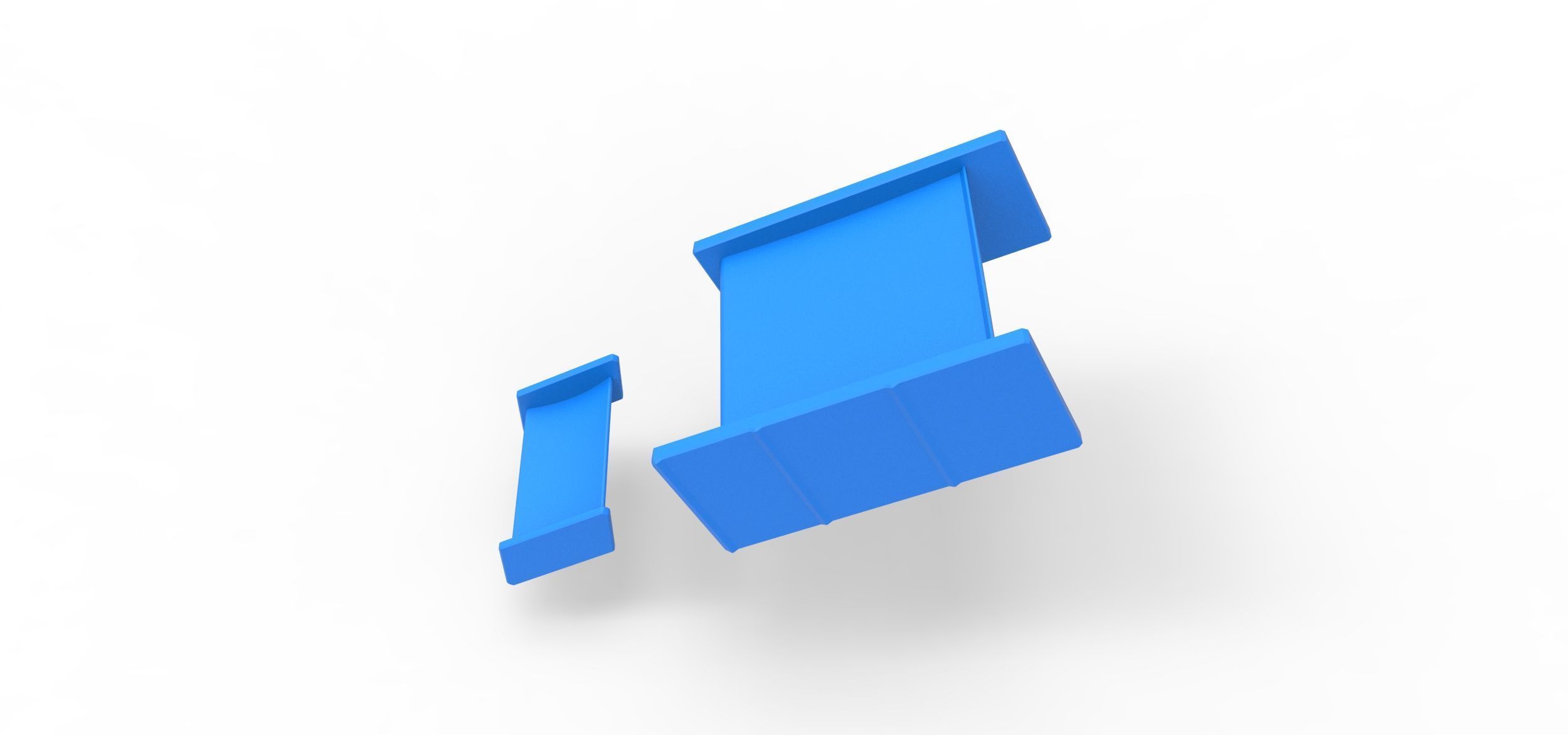 Wings of Sprint car Scale 1 to 25 3D print model_5