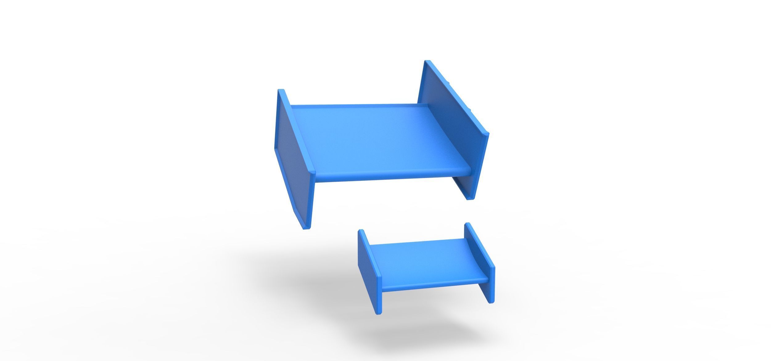 Wings of Sprint car Scale 1 to 25 3D print model_14