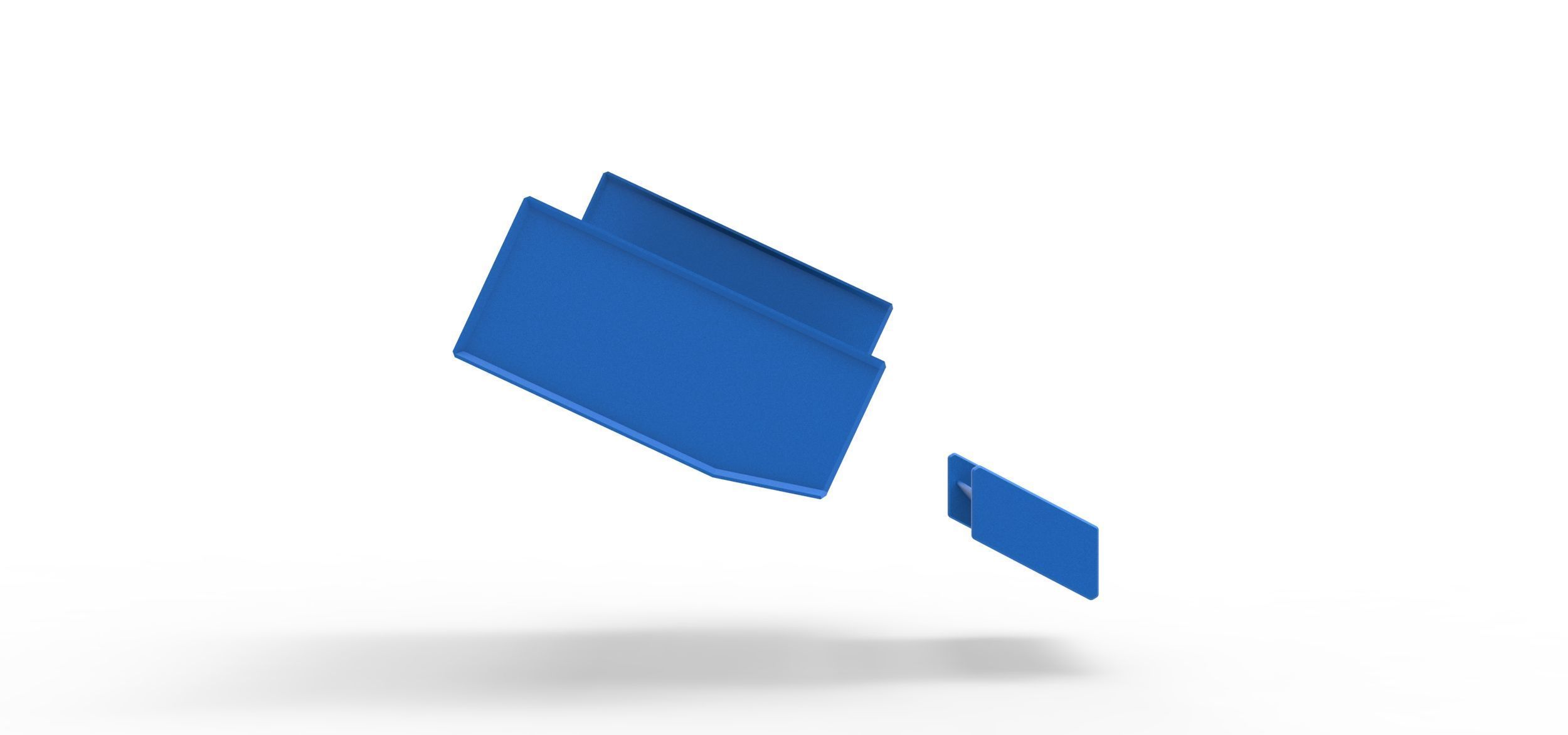 Wings of Sprint car Scale 1 to 25 3D print model_11