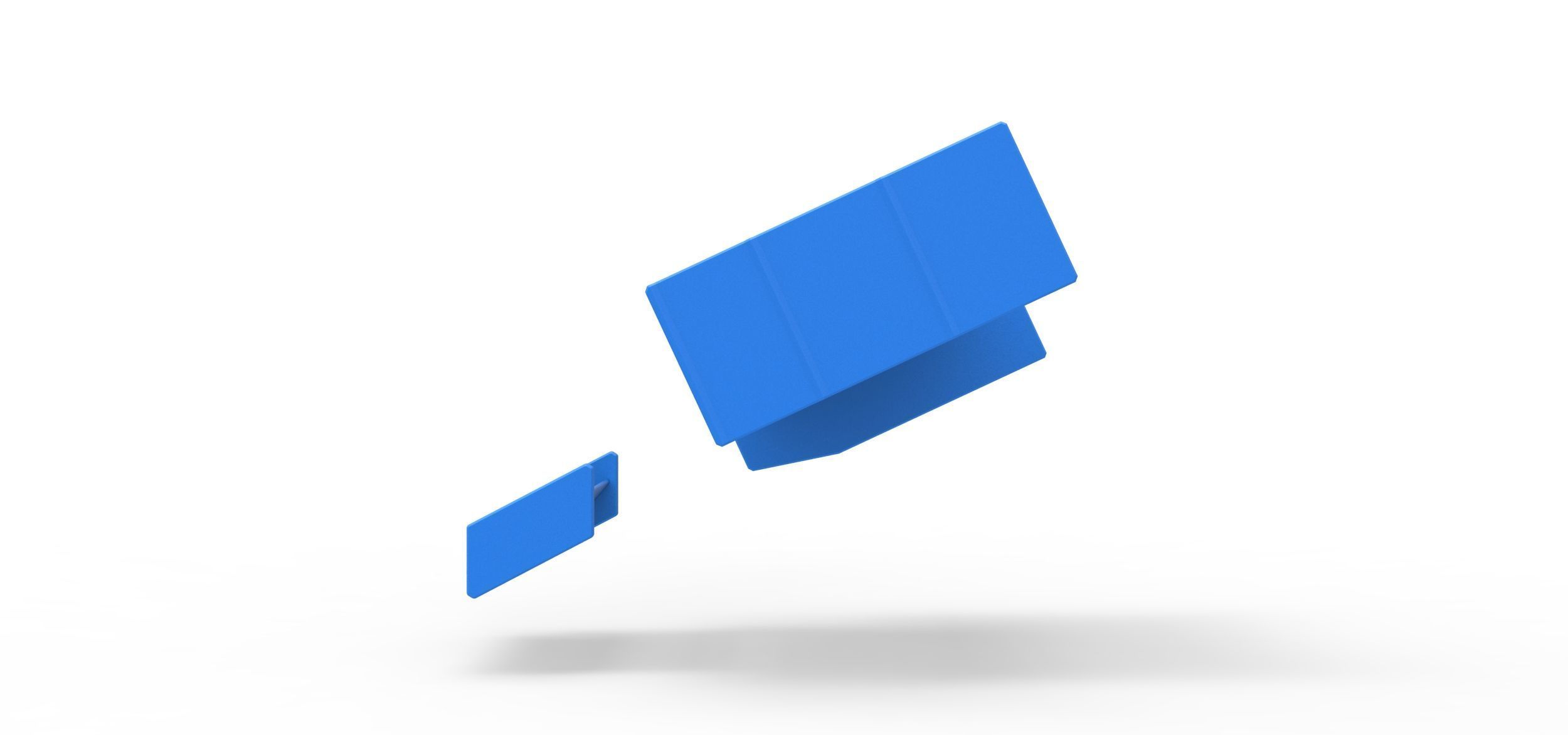 Wings of Sprint car Scale 1 to 25 3D print model_4