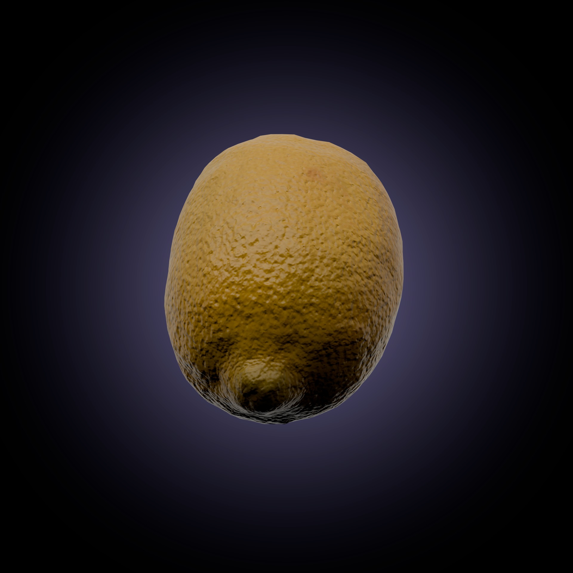 Lemon 3D model_2