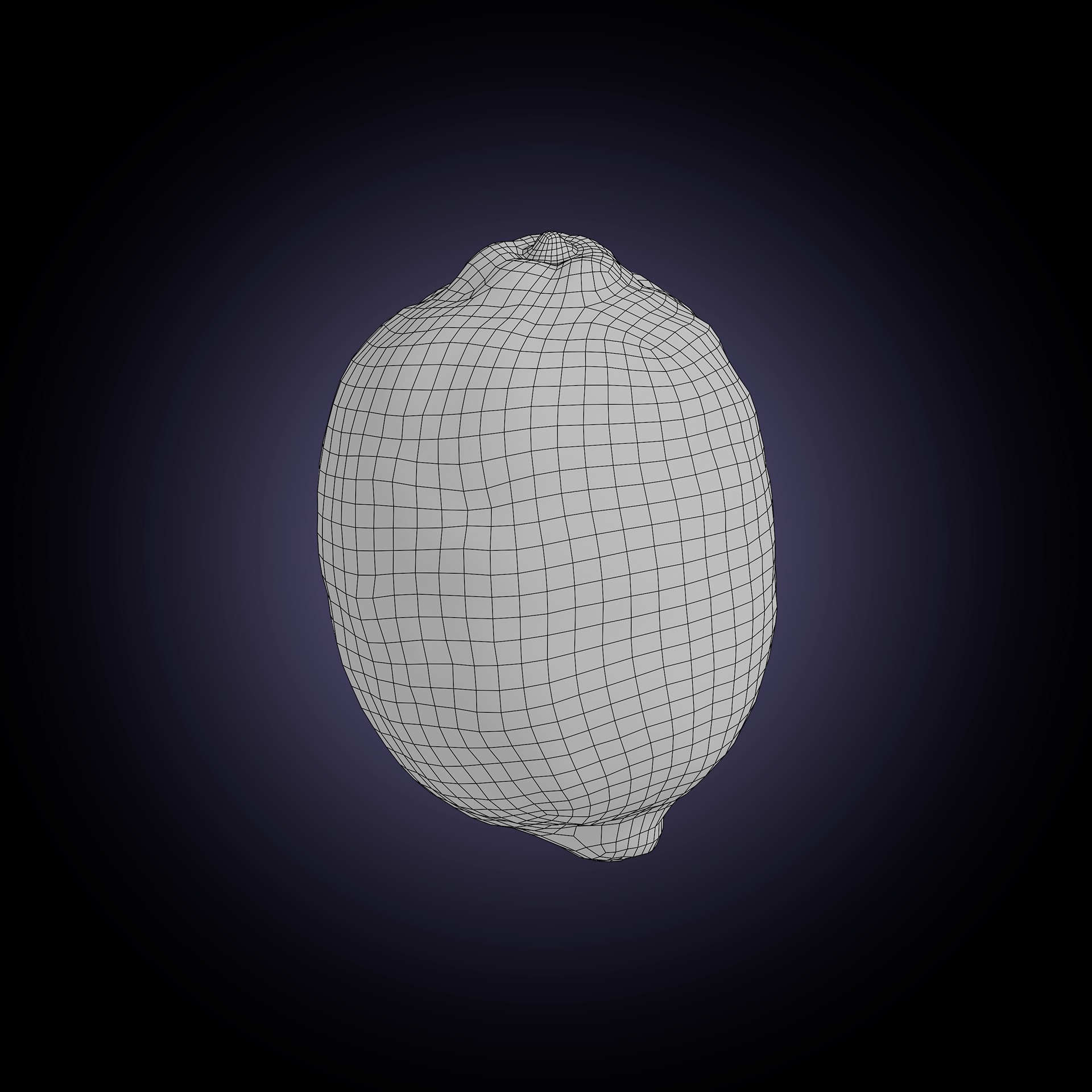 Lemon 3D model_4