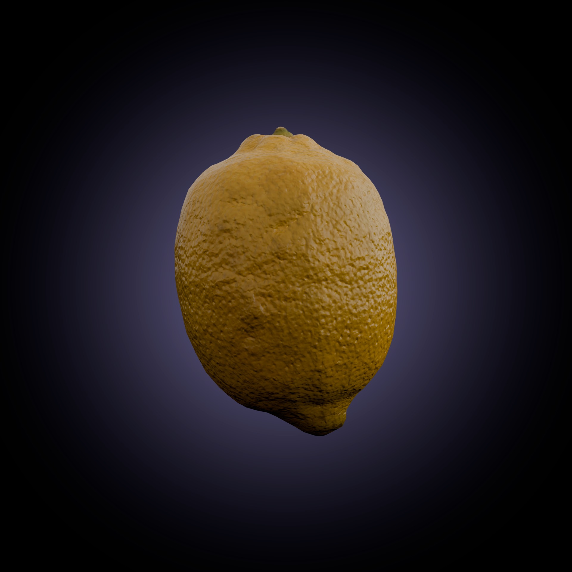 Lemon 3D model_3