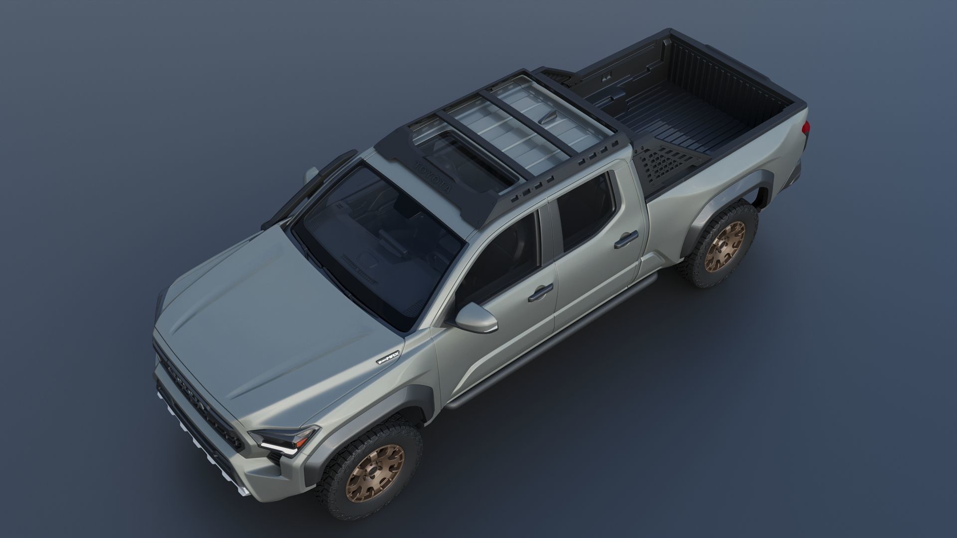 Toyota Tacoma Trailhunter 2024 3D print model_15