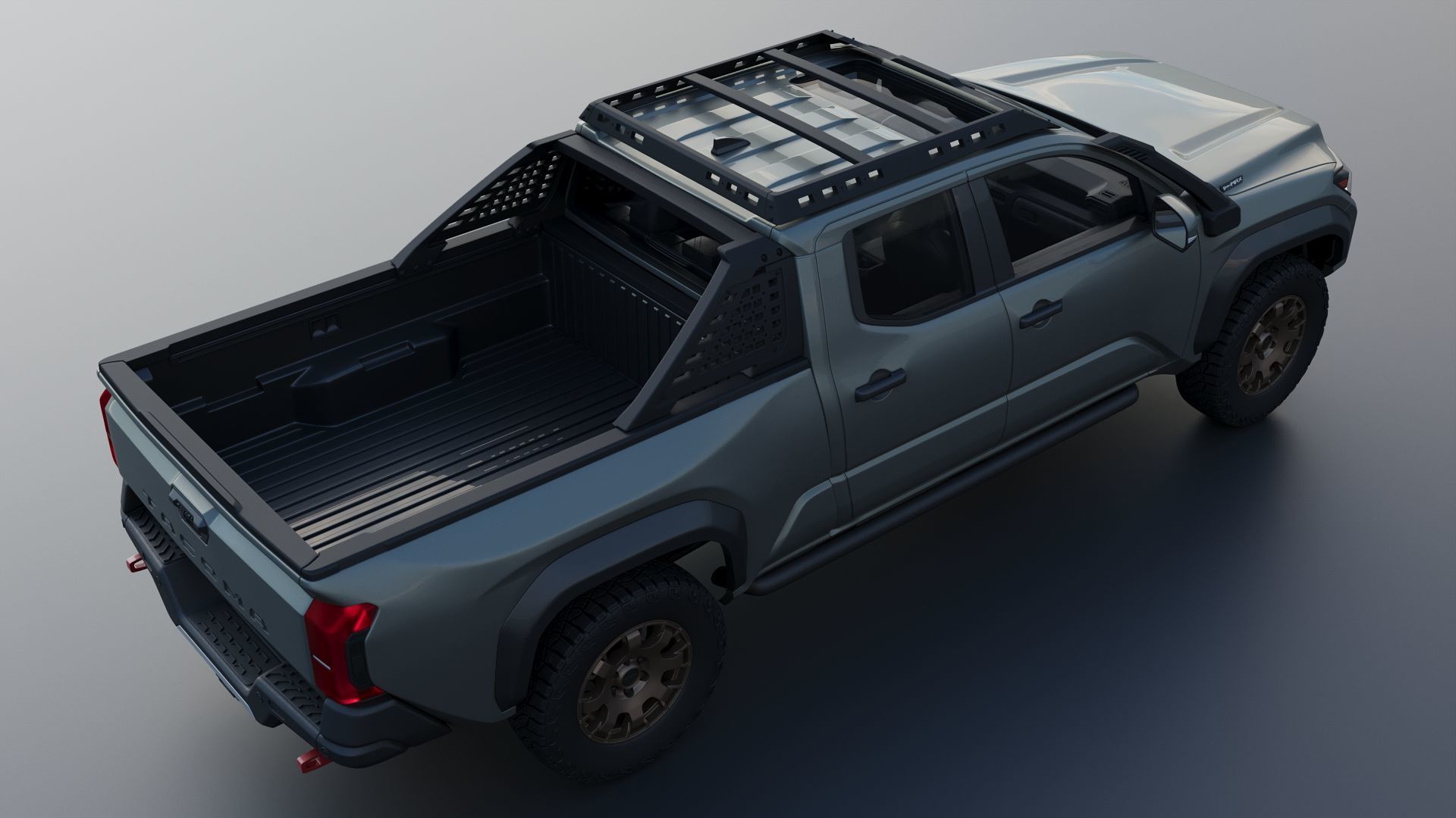 Toyota Tacoma Trailhunter 2024 3D print model_8