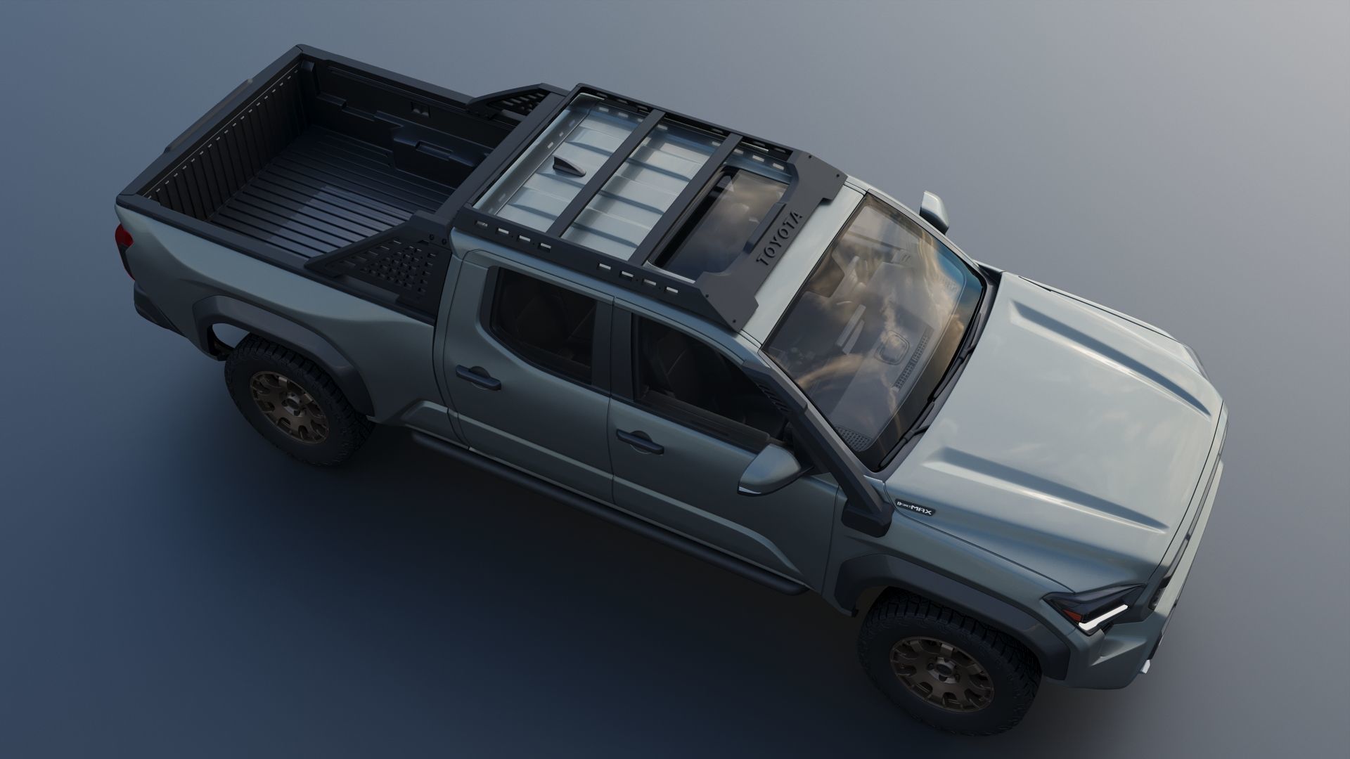 Toyota Tacoma Trailhunter 2024 3D print model_14