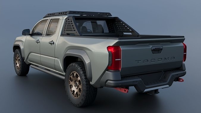 Toyota Tacoma Trailhunter 2024 3D print model 5