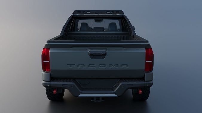 Toyota Tacoma Trailhunter 2024 3D print model 7