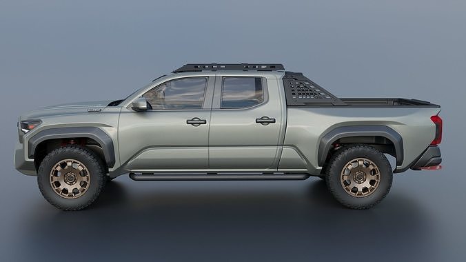 Toyota Tacoma Trailhunter 2024 3D print model 4