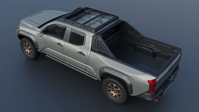 Toyota Tacoma Trailhunter 2024 3D print model 6