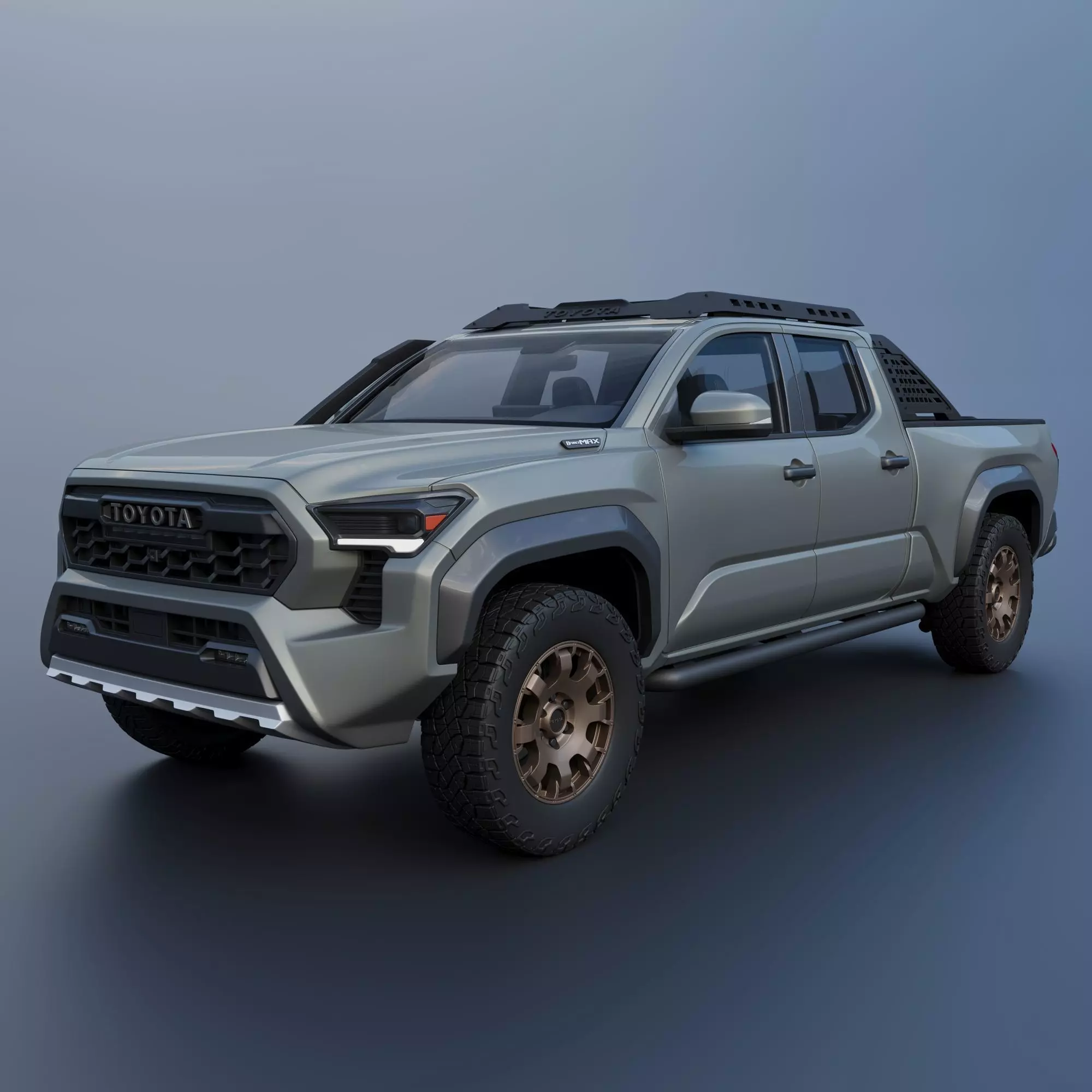 Toyota Tacoma Trailhunter 2024 3D print model_0