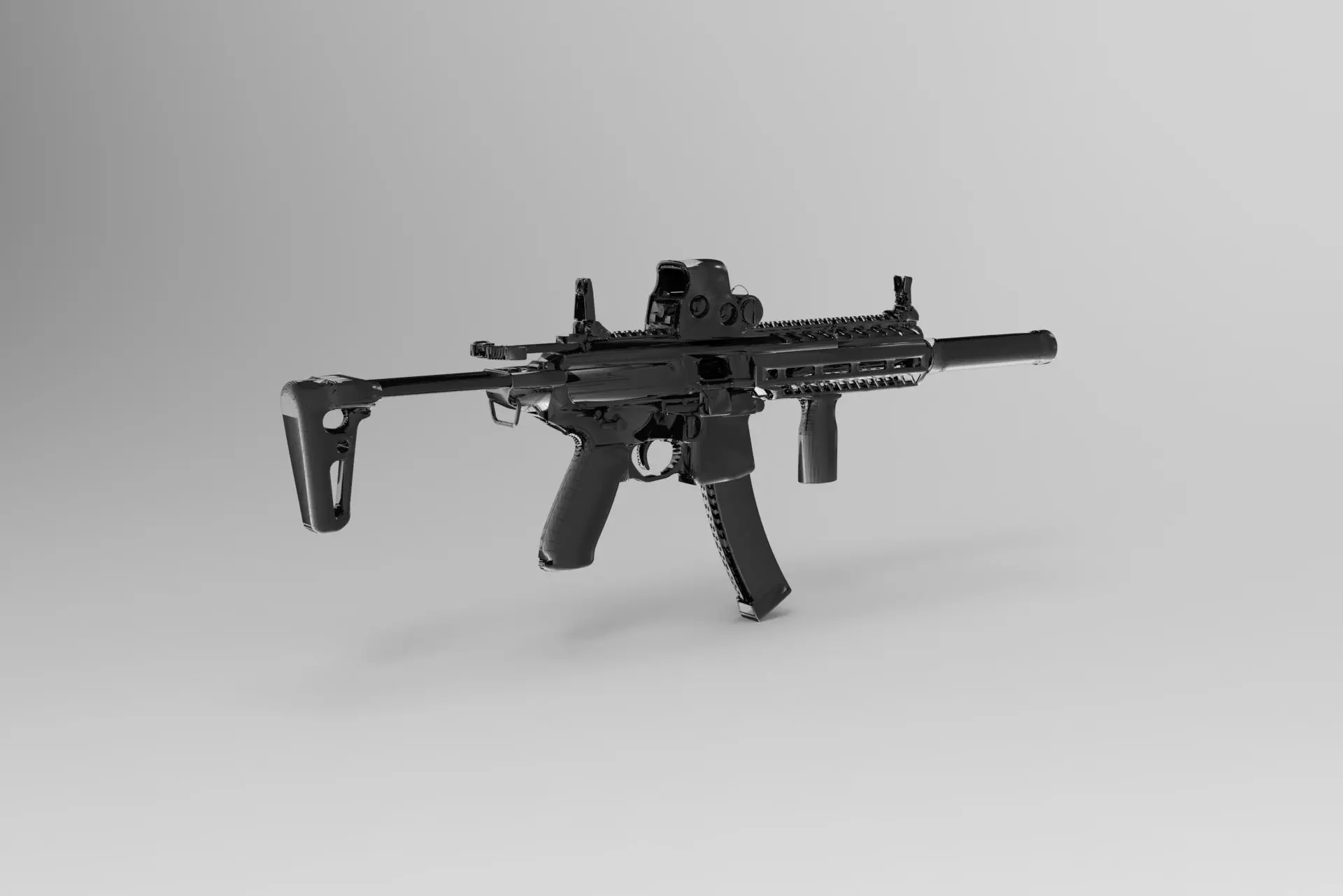 SIG SAUER  MPX AIR RIFLE  3D model_0