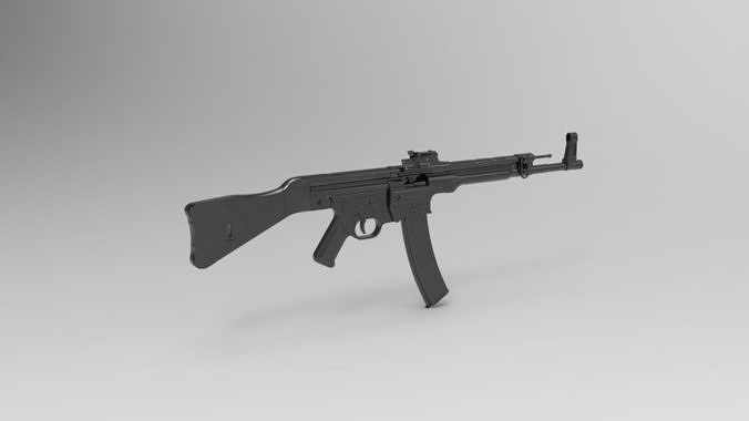StG 44 assault rifle  3D model