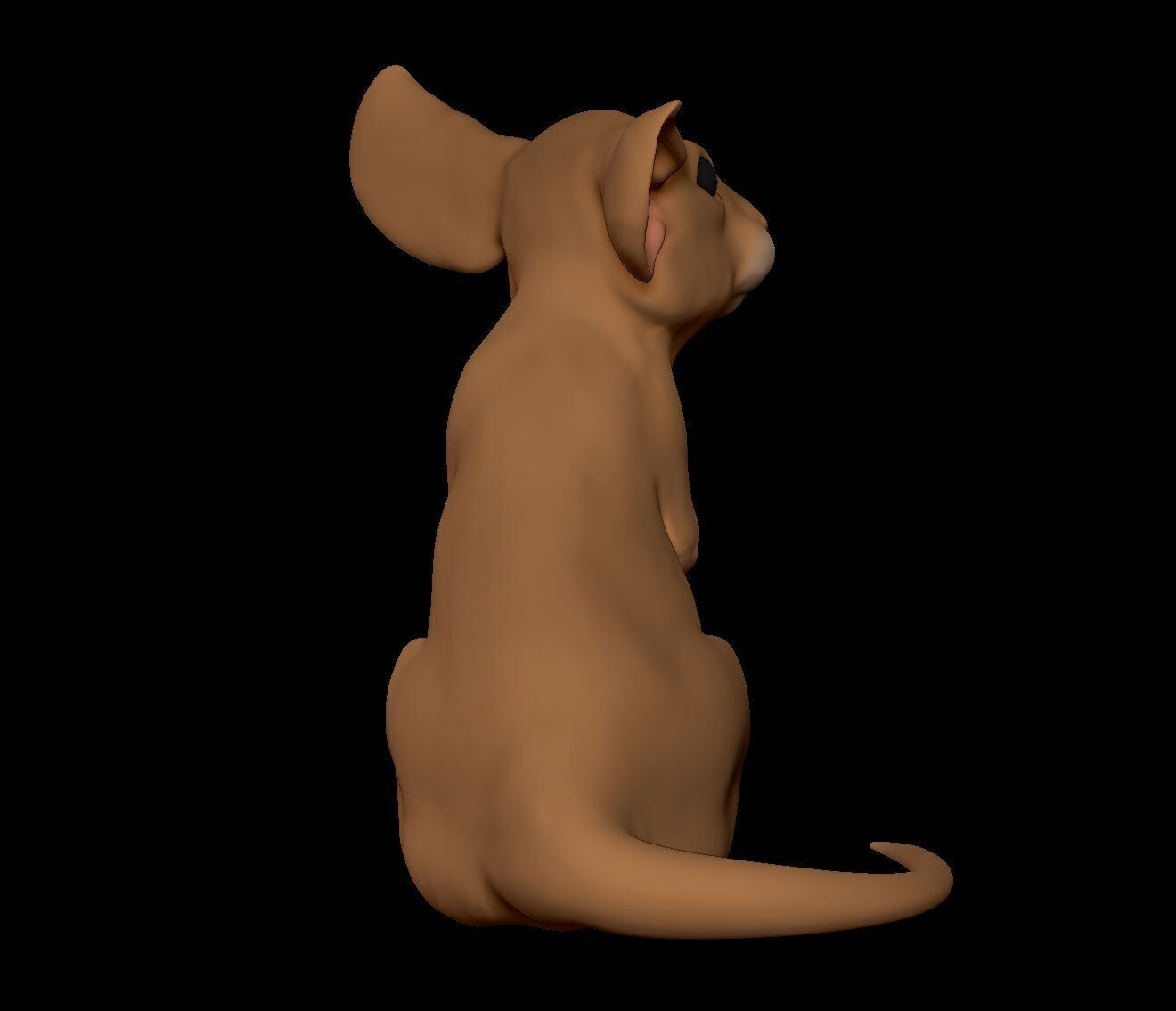 Cute Mouse Rat 3D print model_6