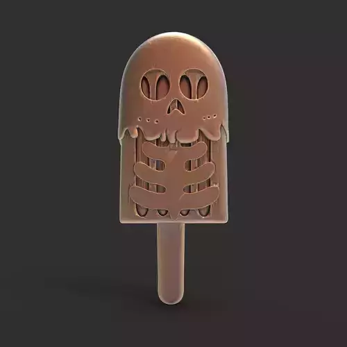 skull ice cream