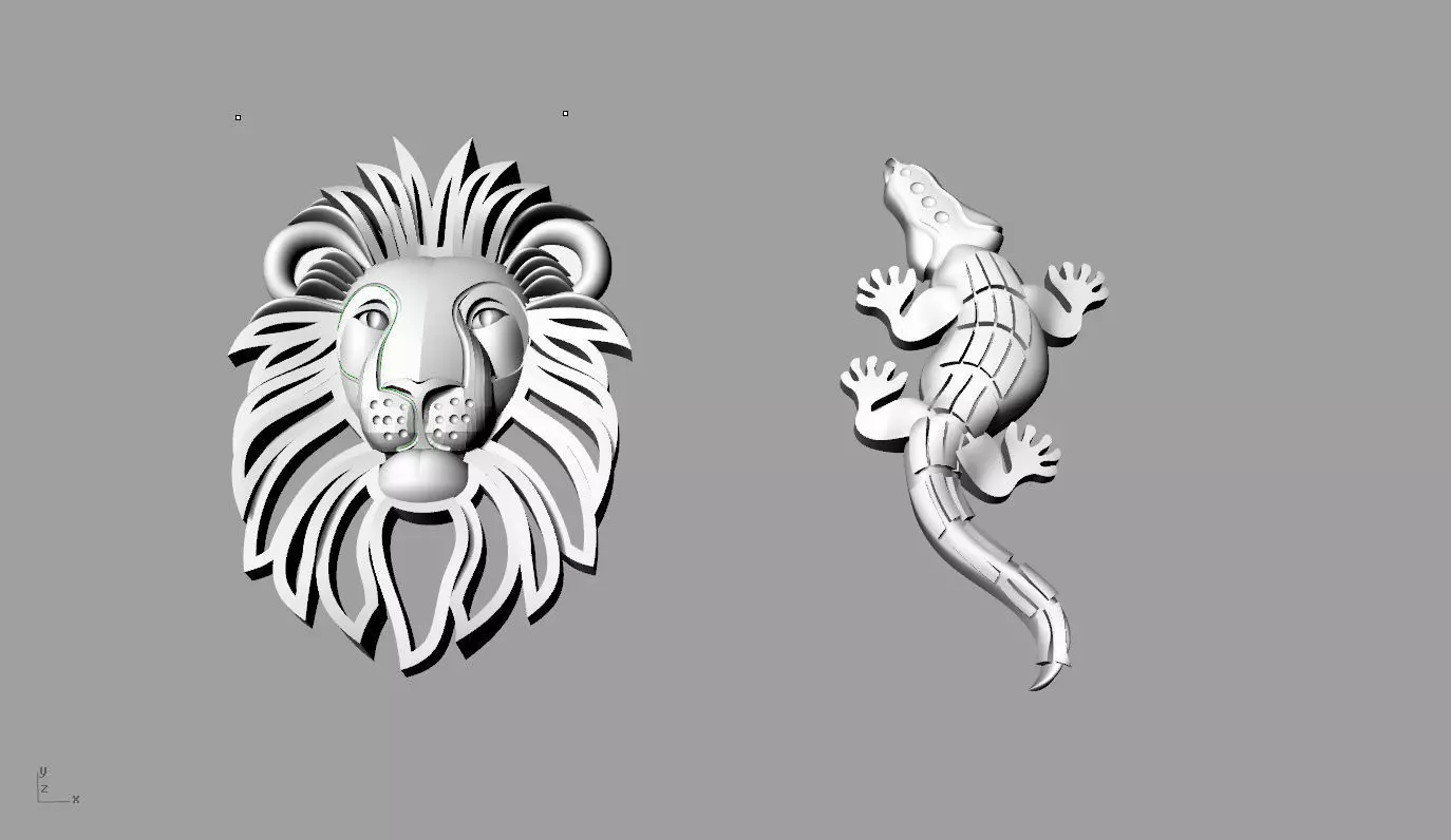 pandants 3D print model