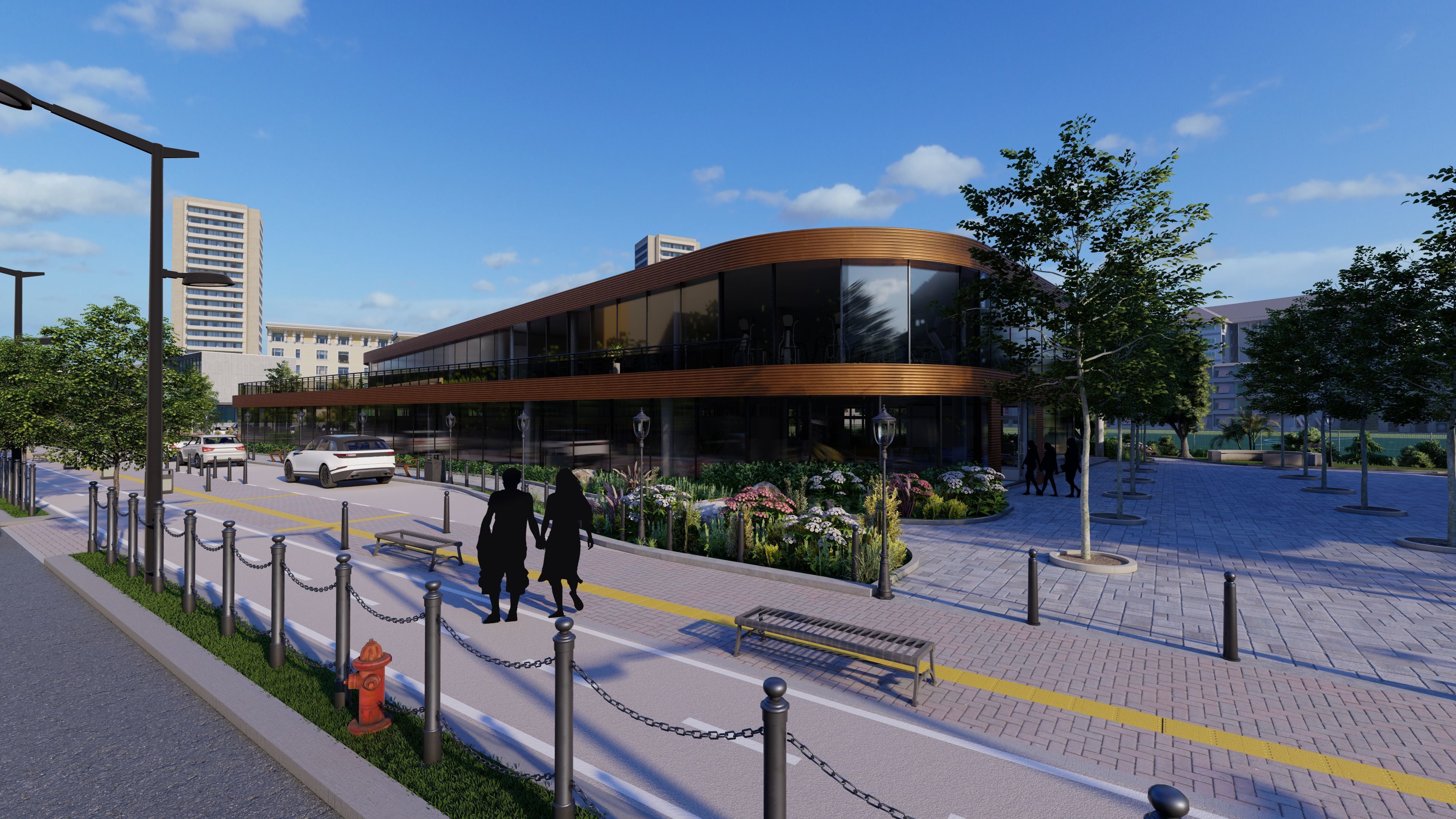 Training and Wellness Center - Detailed Revit Model 3D model_12