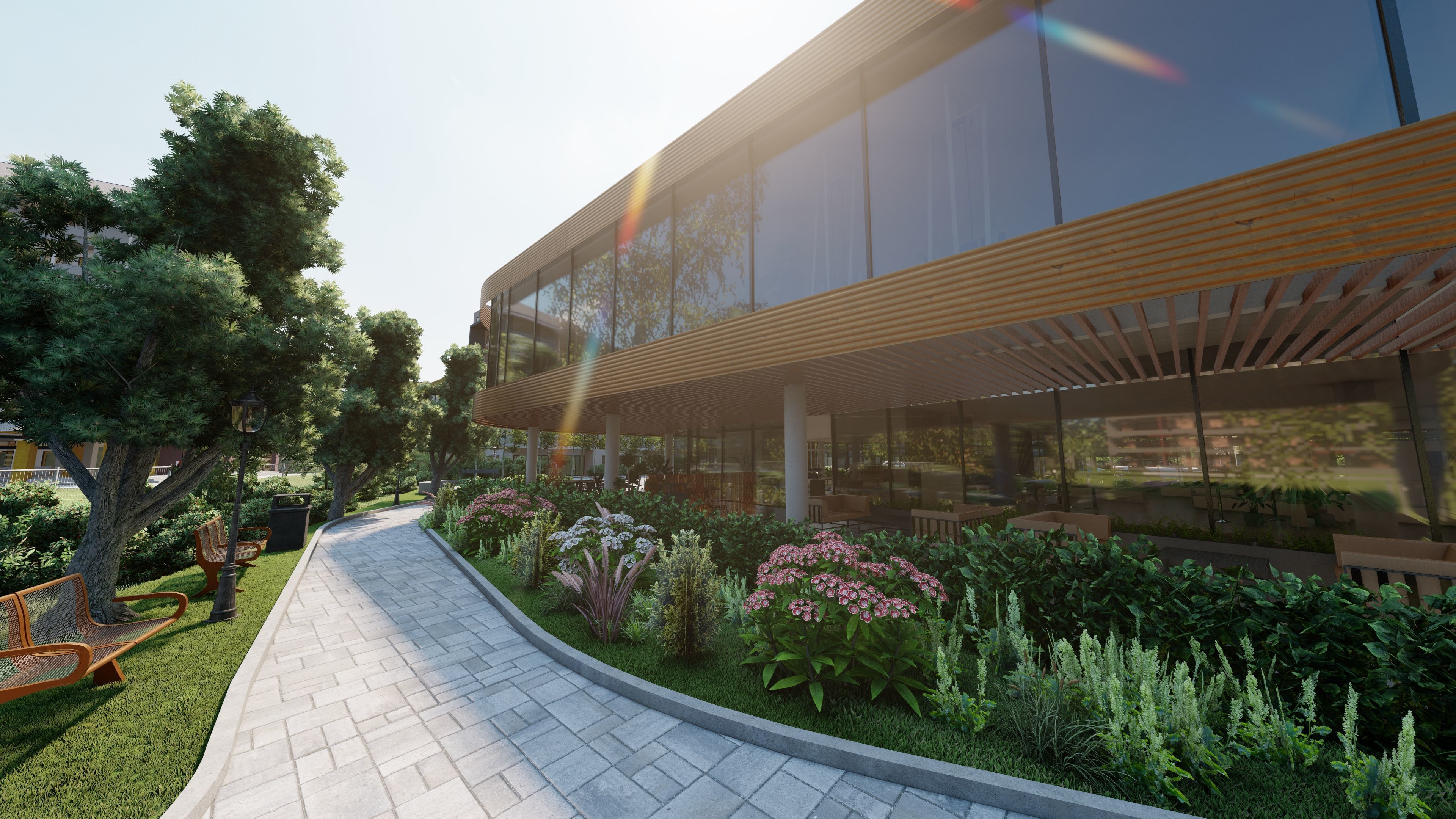 Training and Wellness Center - Detailed Revit Model 3D model_13