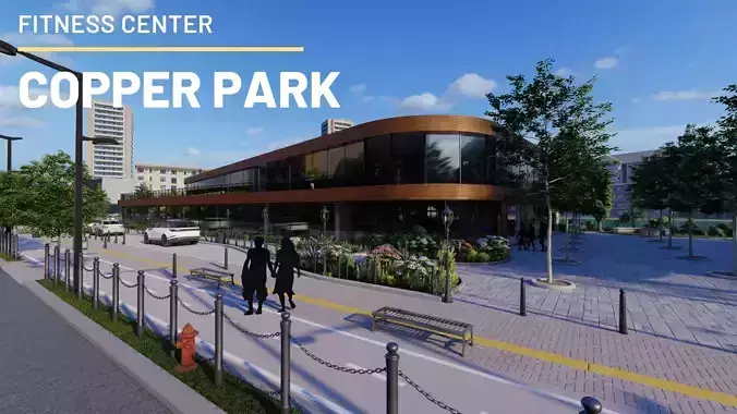 Training and Wellness Center - Detailed Revit Model 3D model Training and Wellness Center - Detailed Revit Model 3D model