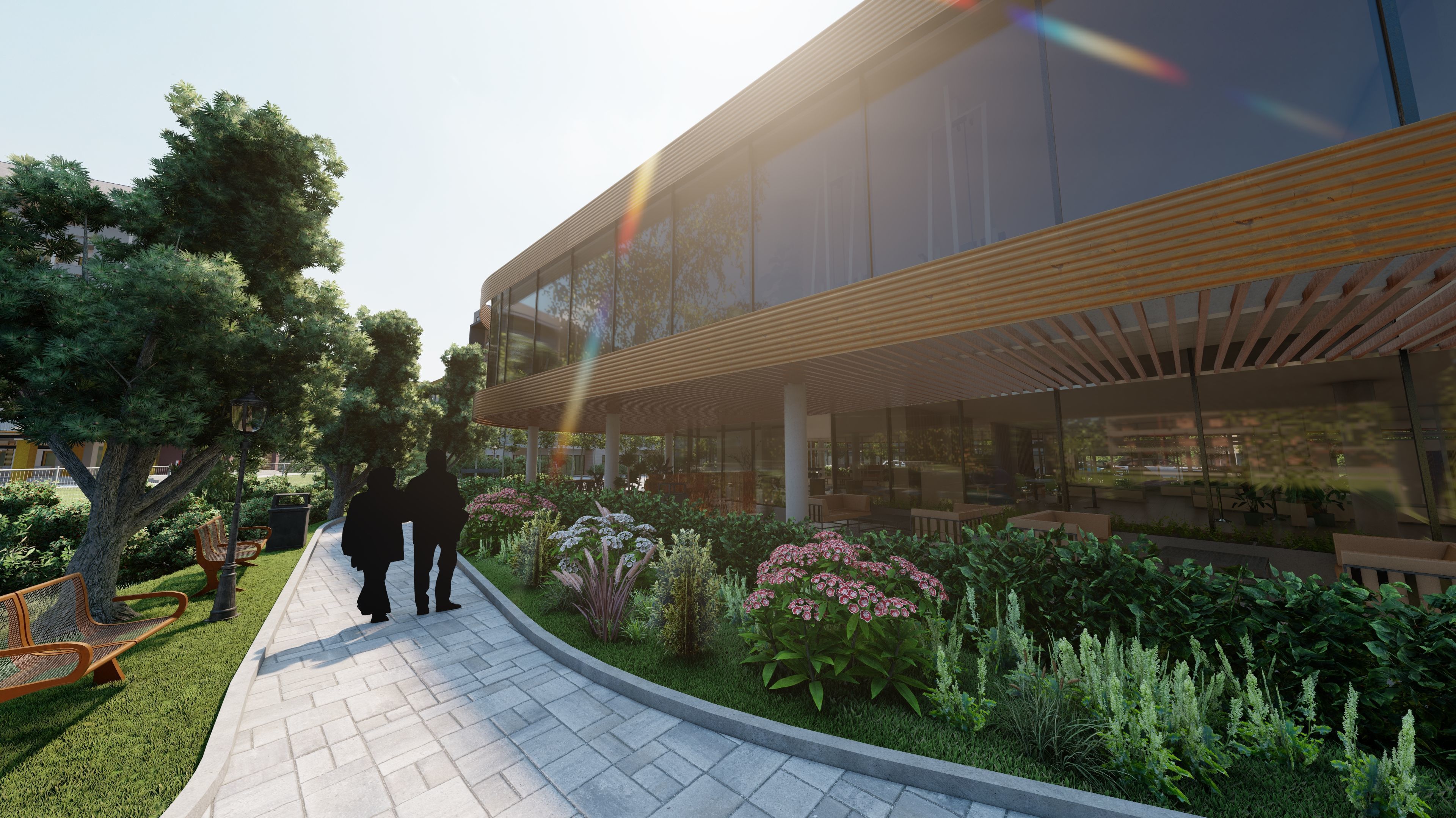 Training and Wellness Center - Detailed Revit Model 3D model_2