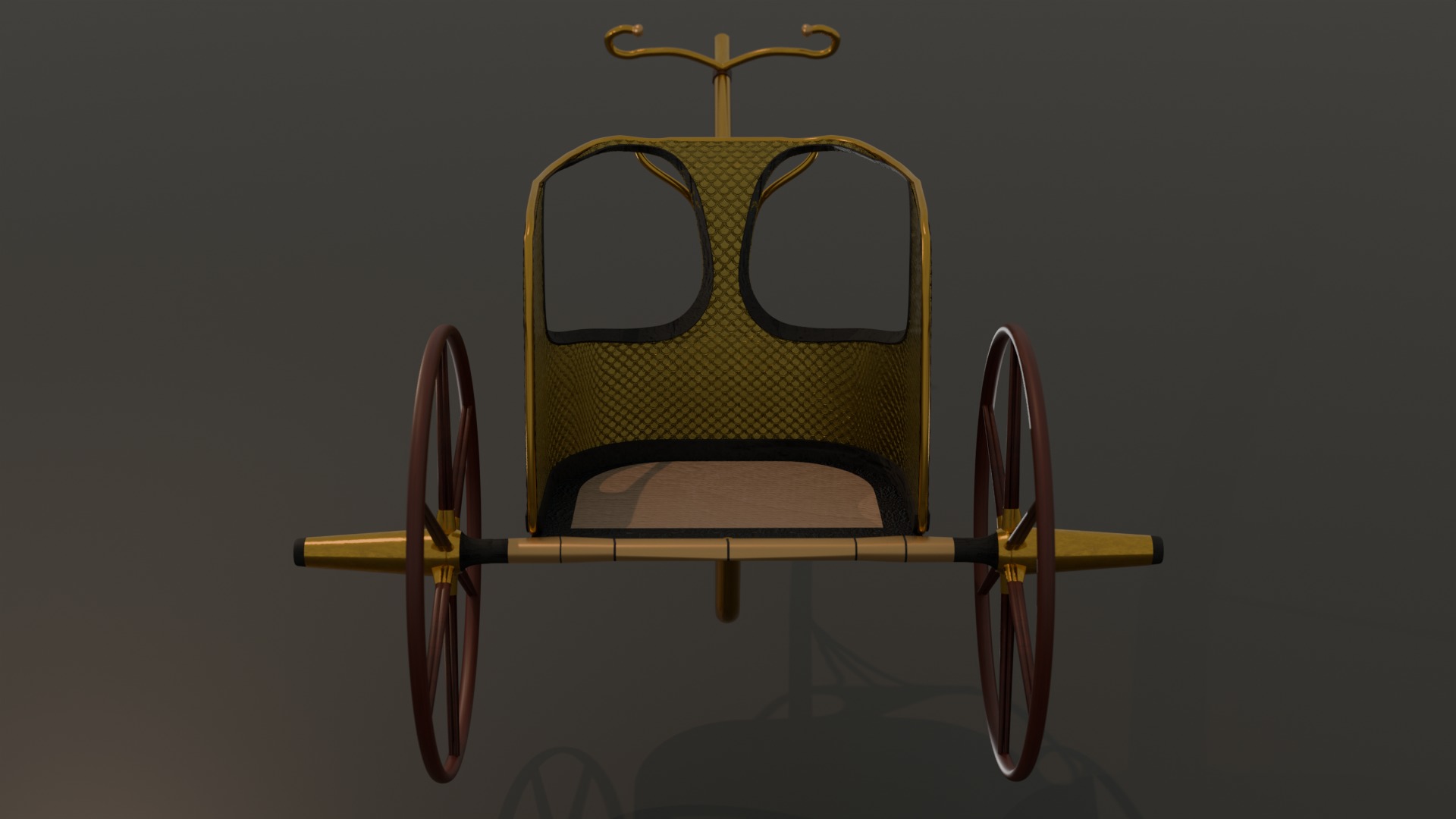 egyptian pharaoh chariot 3D model_5