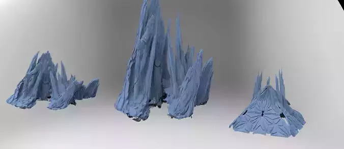 Crater Rock Cliff 3 versions 